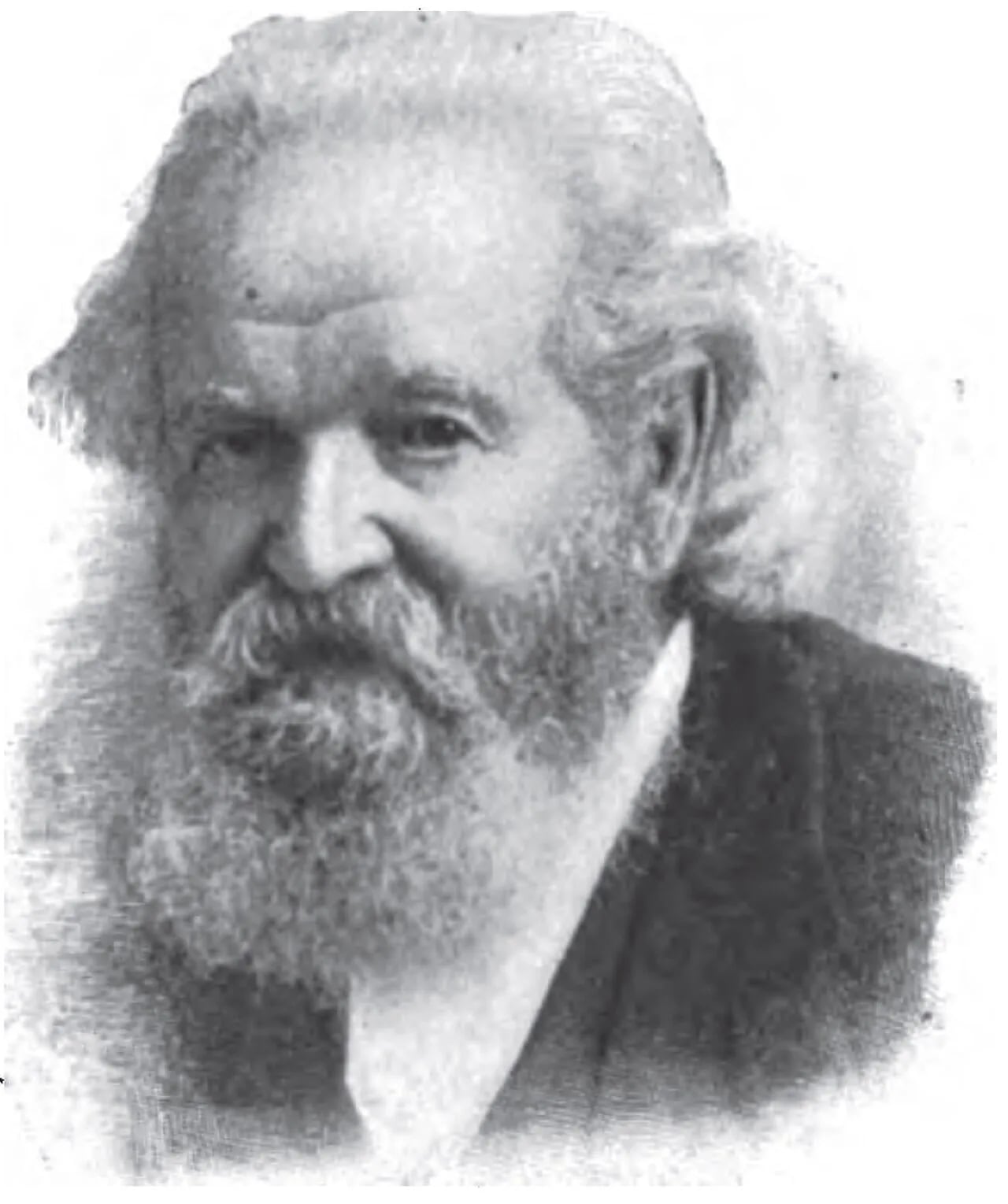 Porträt von Andrew H. Ward (1815–1904) – Gedenkseite