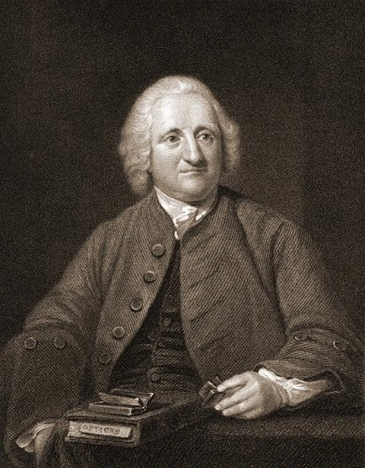 Portrait of John Dollond (1706–1761) – memorial page