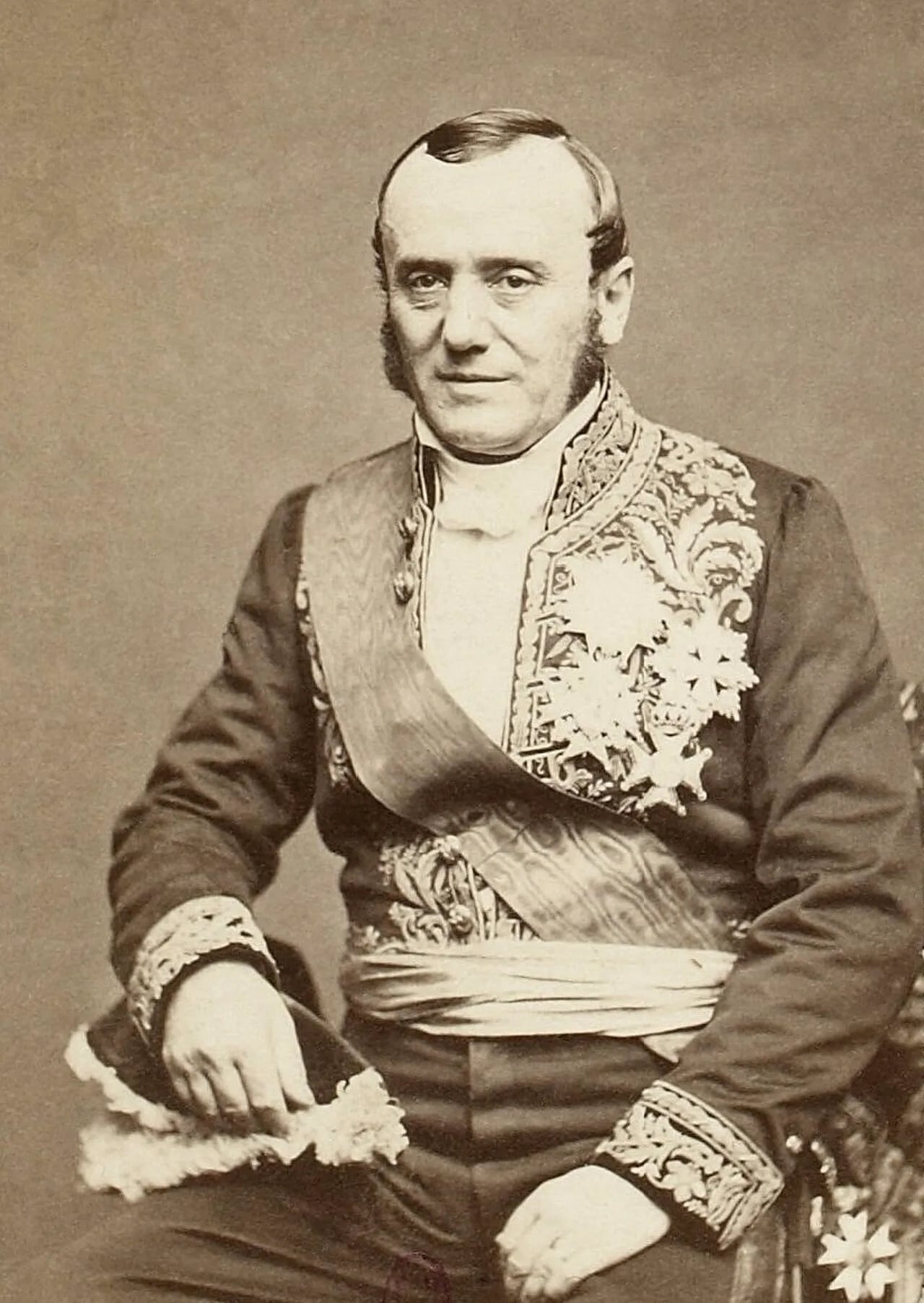 Porträt von Adolphe Billault (1805–1863) – Gedenkseite