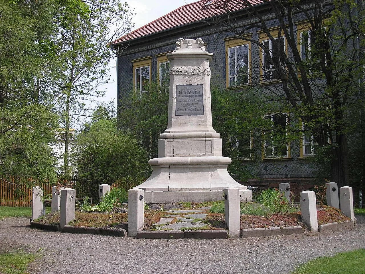 Porträt von Johann Michael Bach (1648–1694) – Gedenkseite