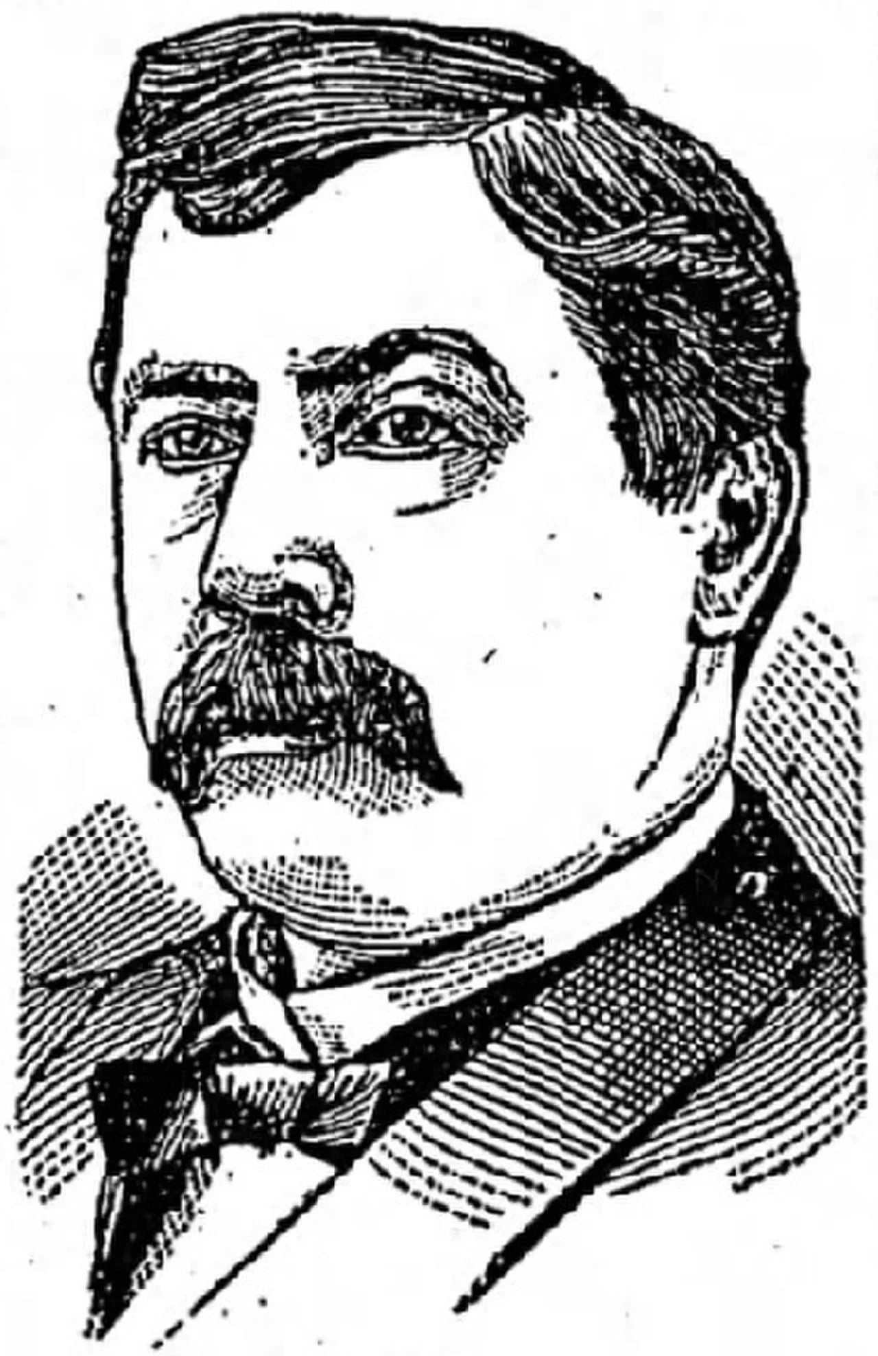 Porträt von Andrew Jackson Caldwell (1837–1906) – Gedenkseite