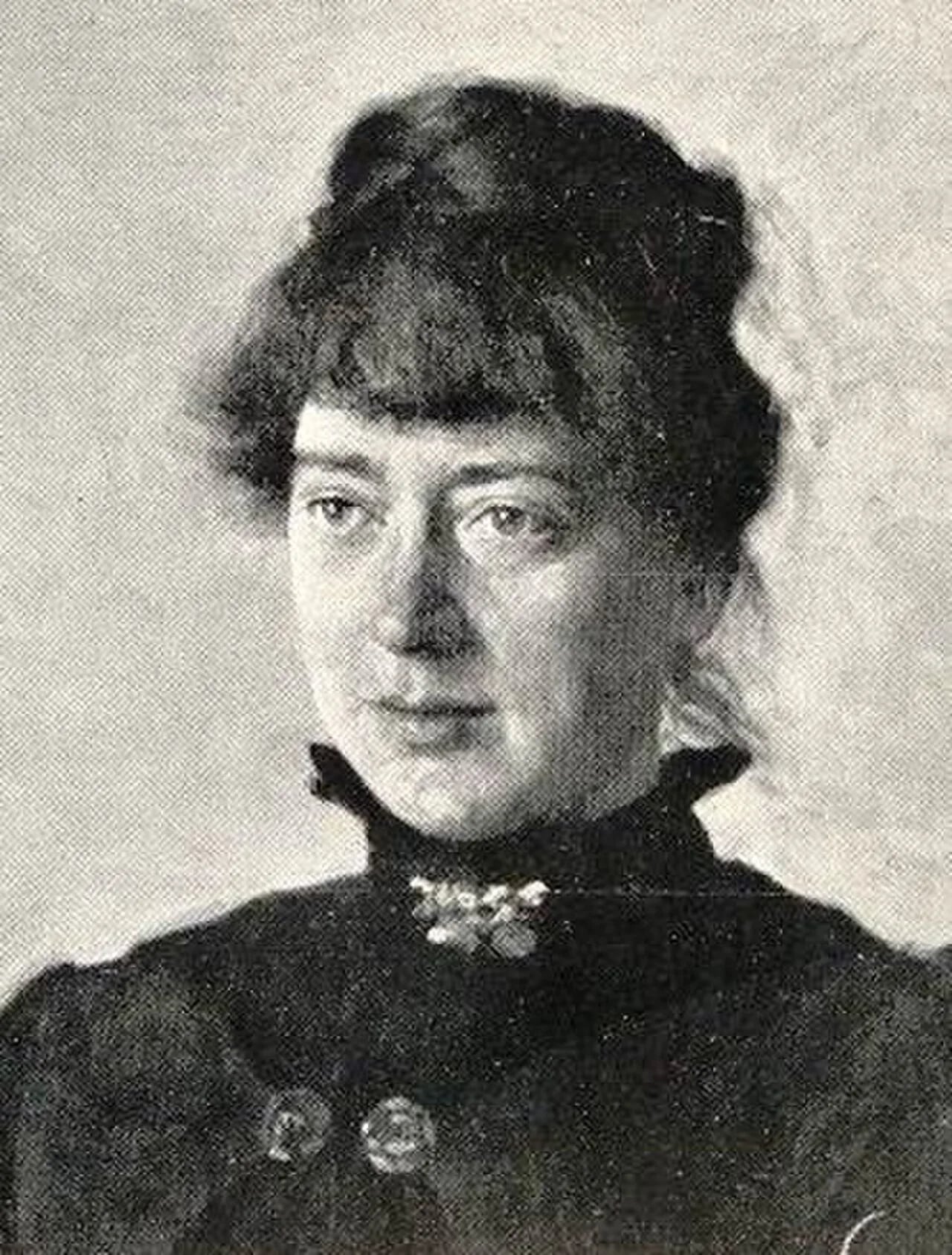 Porträt von Cecilie Thoresen (1858–1911) – Gedenkseite