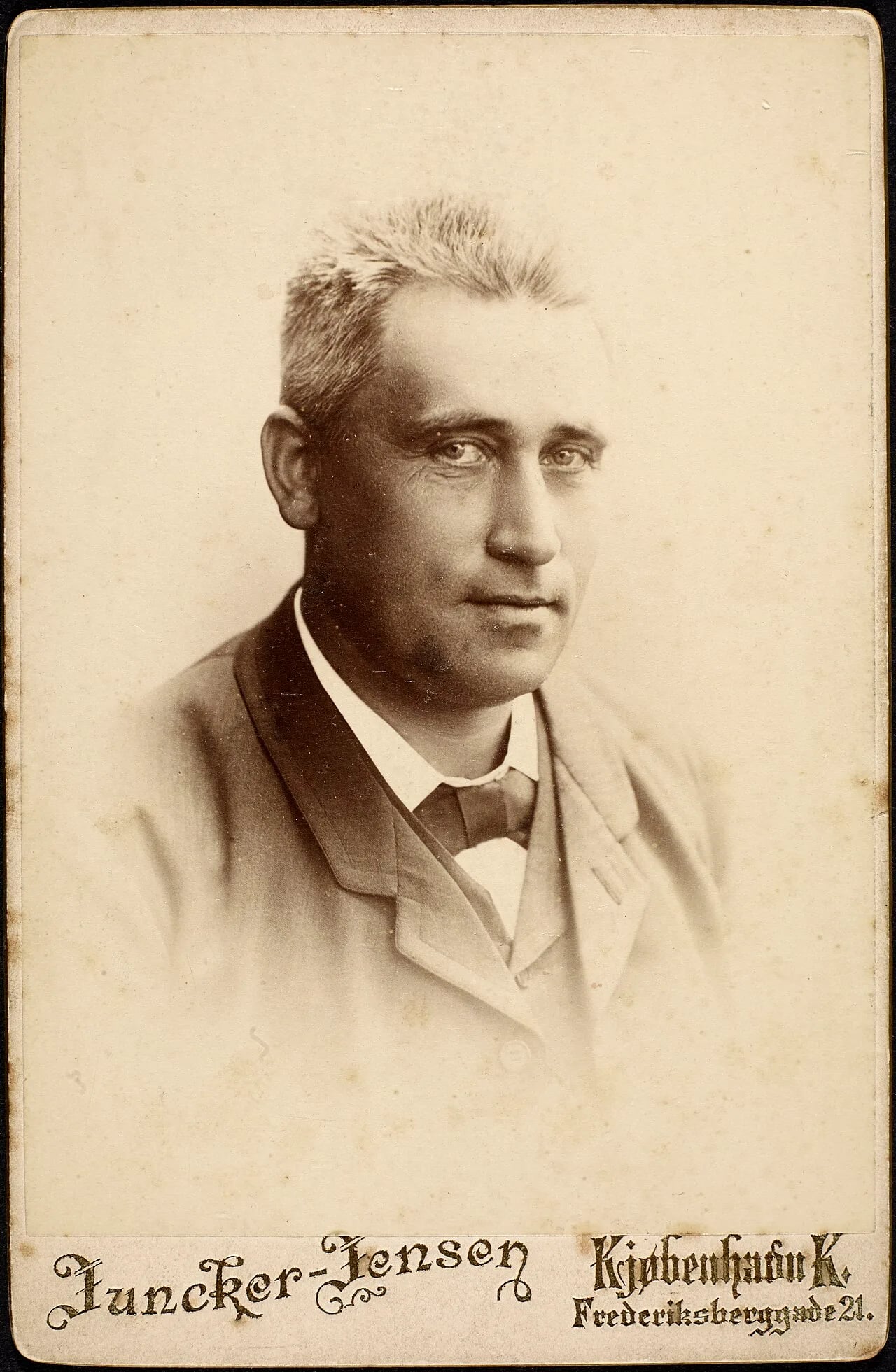 Portrait of Benjamin Pedersen (1851–1908) – memorial page