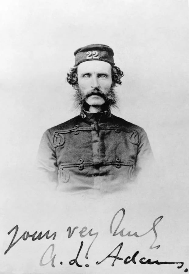 Porträt von Andrew Leith Adams (1827–1882) – Gedenkseite