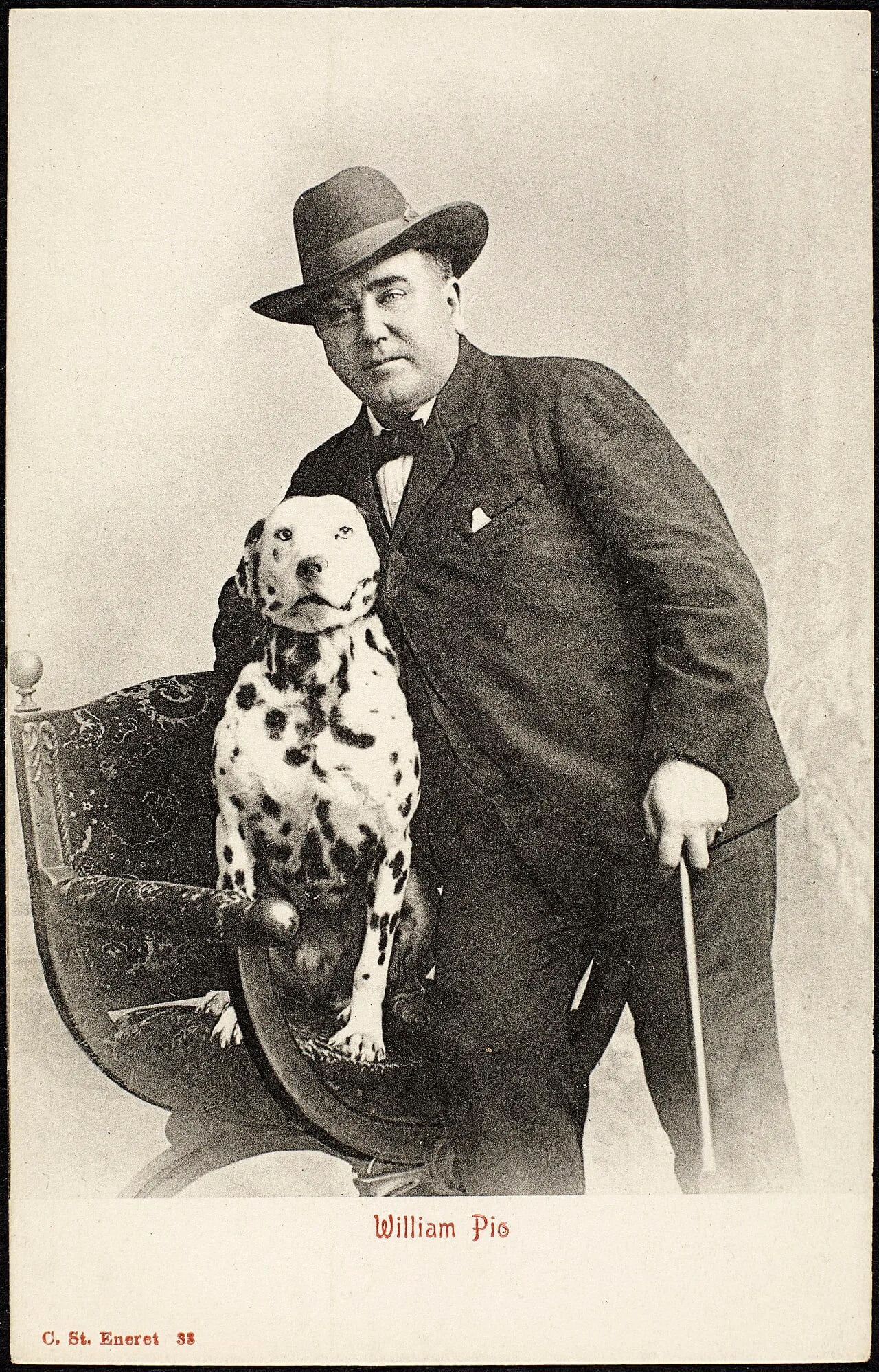 Portrait of William Pio (1850–1909) – memorial page