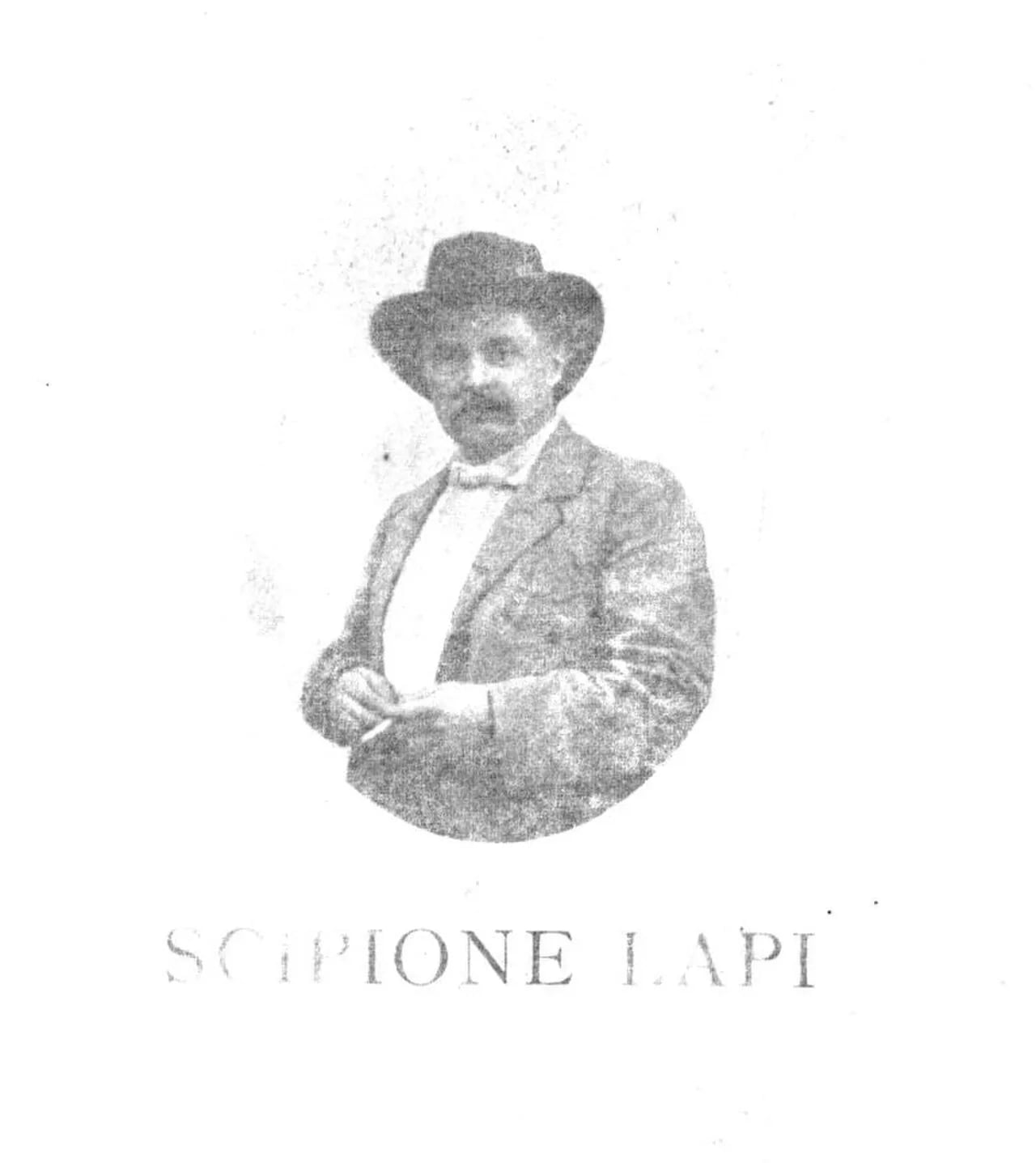 Porträt von Scipione Lapi (1847–1903) – Gedenkseite