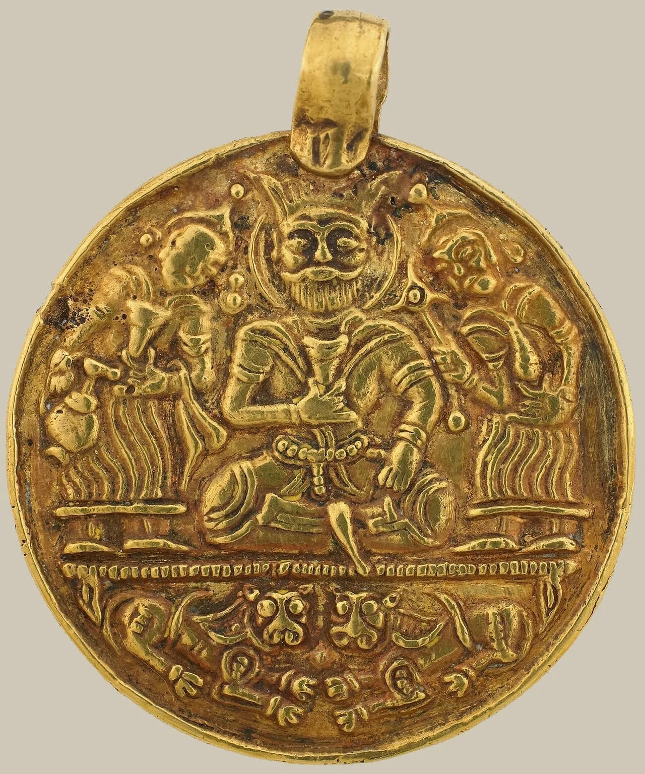 Porträt von Adud ad-Daula (936–983) – Gedenkseite