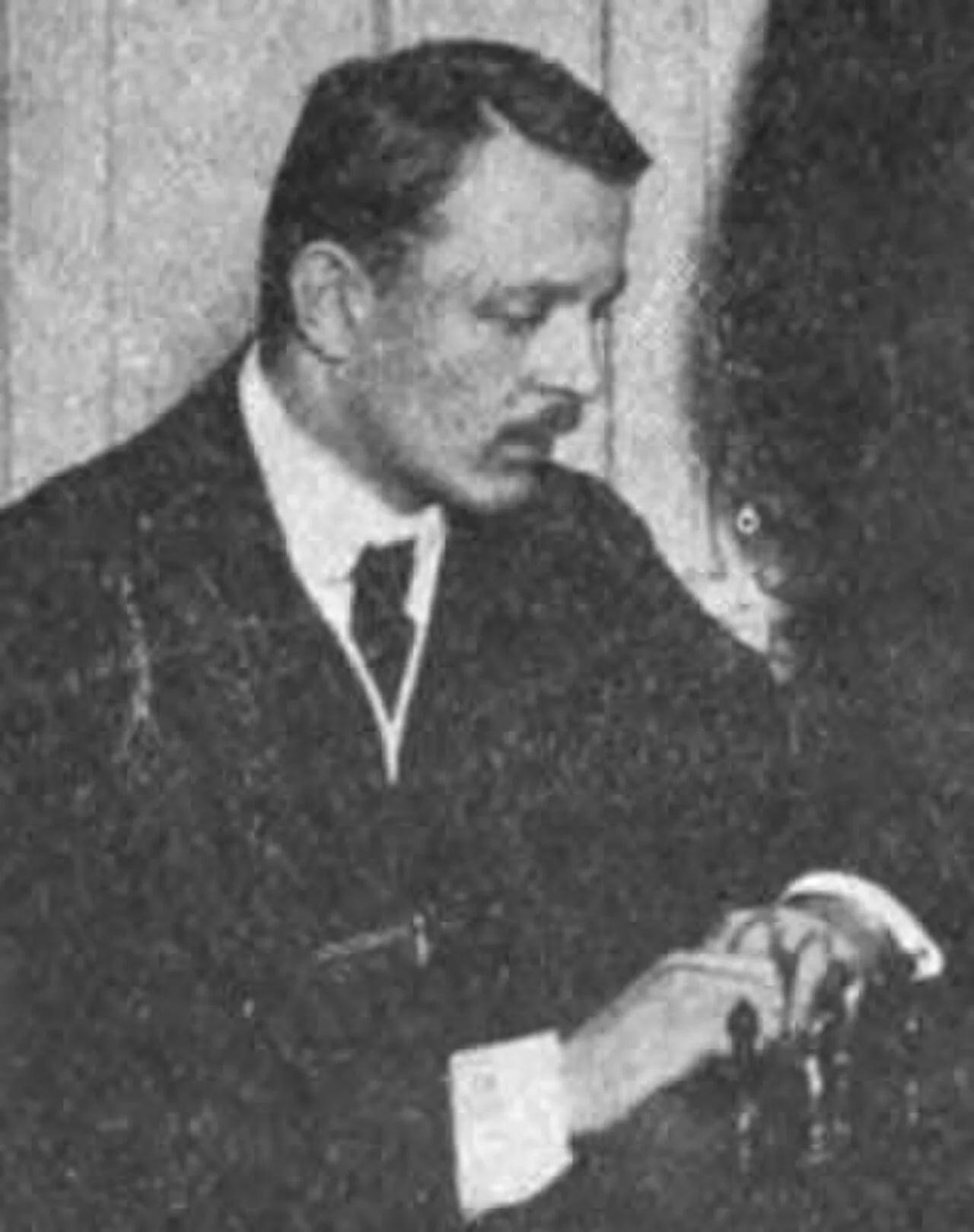 Porträt von Oldřich Duras (1882–1957) – Gedenkseite