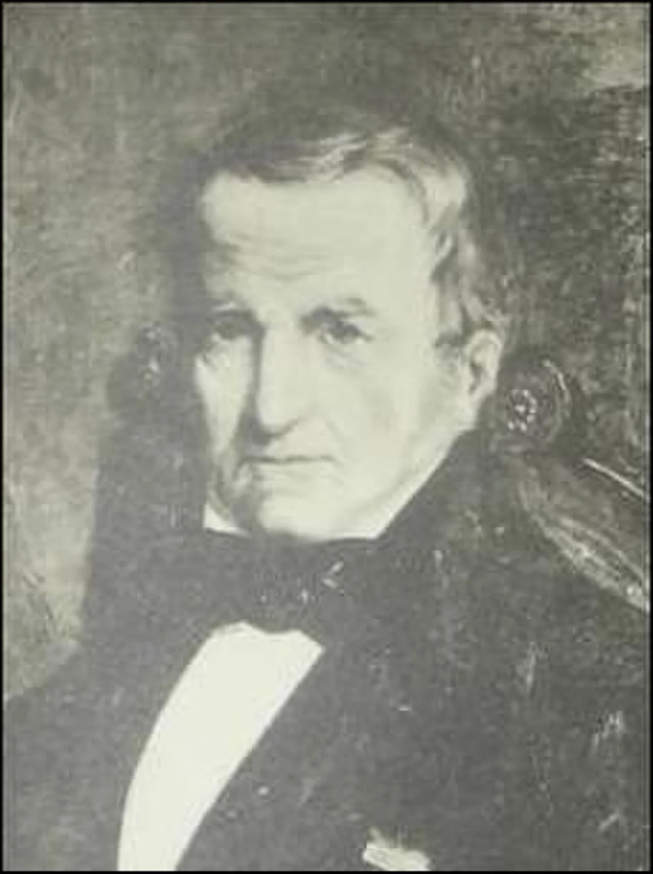 Porträt von Eugène van Hoobrouck de Mooreghem (1756–1843) – Gedenkseite