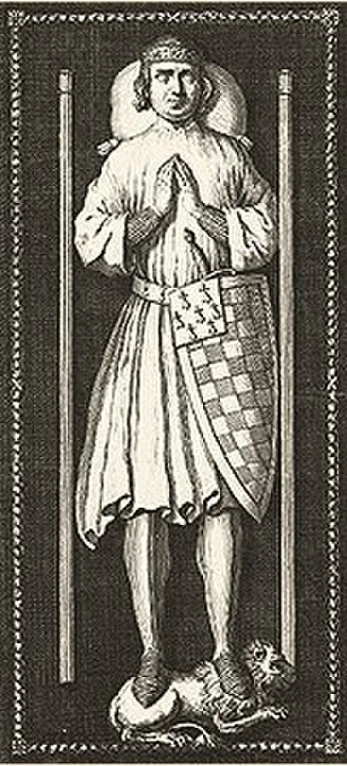 Porträt von Arthur II. (1261–1312) – Gedenkseite