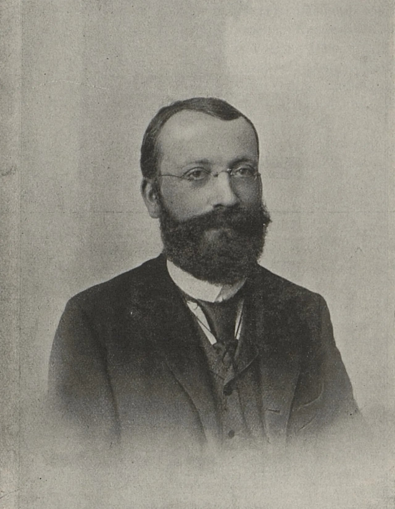 Porträt von Benjamin Popelka (1856–1911) – Gedenkseite