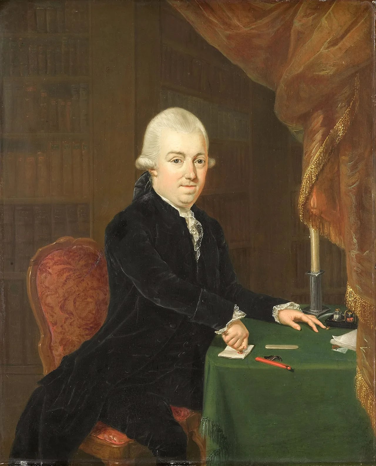 Portrait of Jan Bernd Bicker (1746–1812) – memorial page