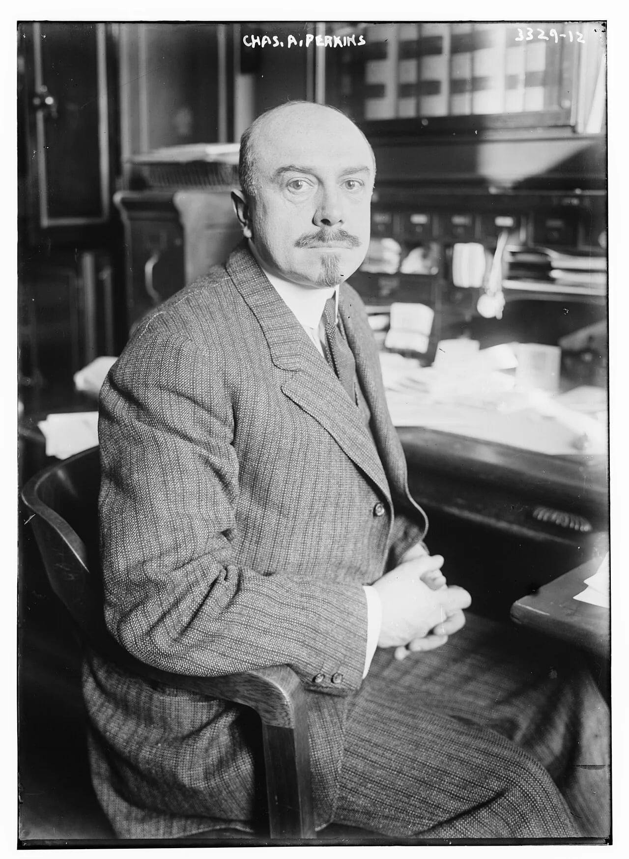 Porträt von Charles A. Perkins (1869–1930) – Gedenkseite