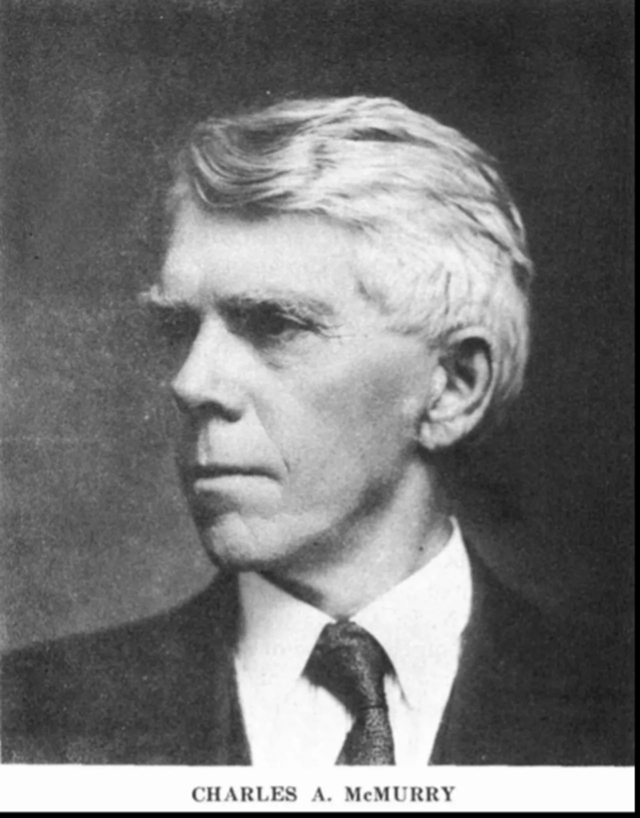 Porträt von Charles Alexander McMurry (1857–1929) – Gedenkseite