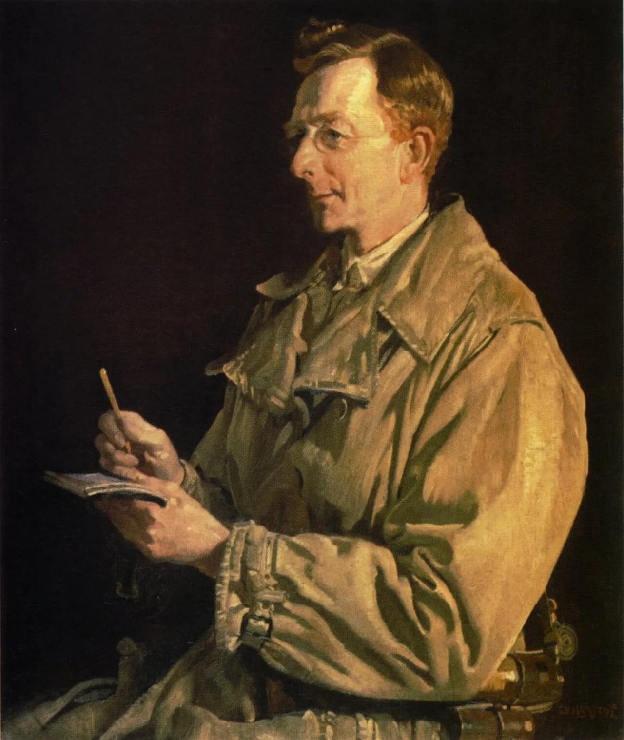 Porträt von Charles Bean (1879–1968) – Gedenkseite