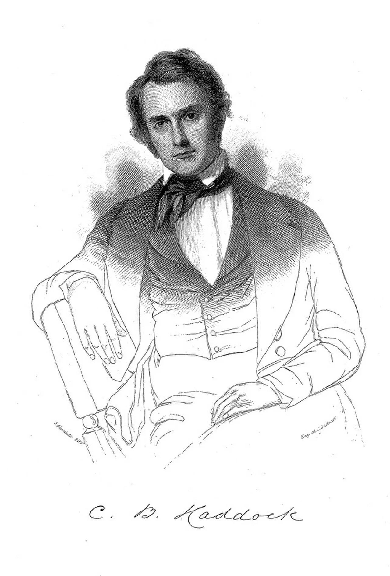 Portrait of Charles Brickett Haddock (1796–1861) – memorial page