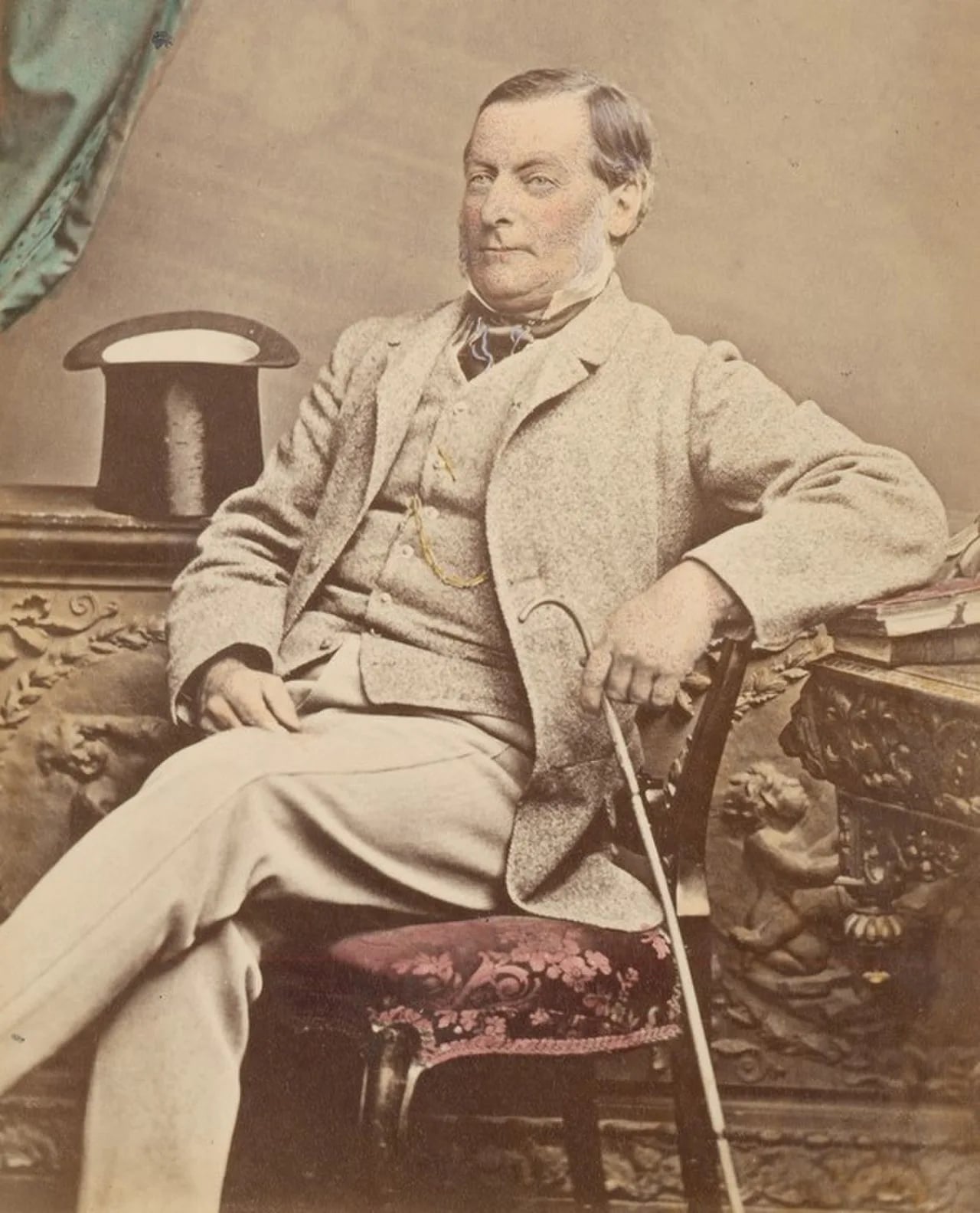 Portrait of Charles Brown Fisher (1817–1908) – memorial page