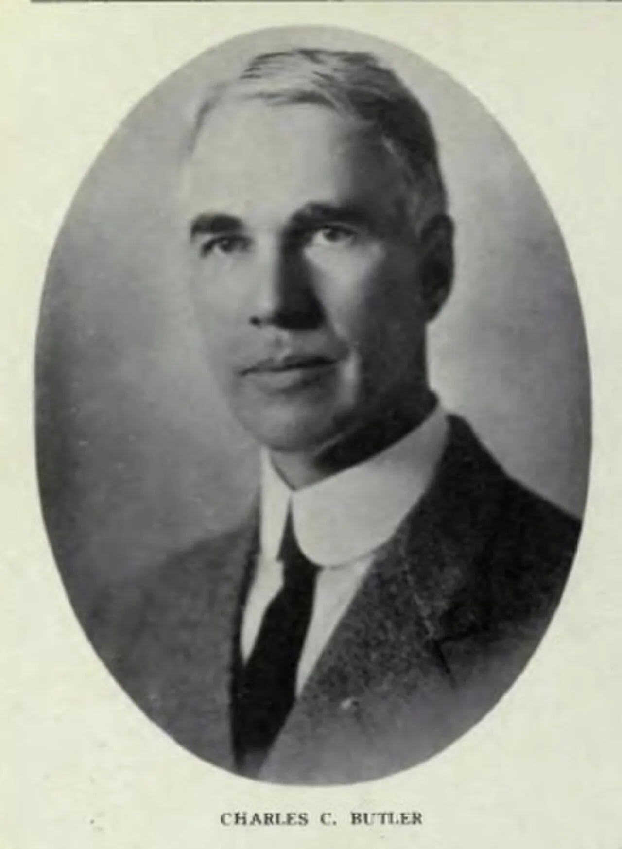 Porträt von Charles C. Butler (1865–1946) – Gedenkseite