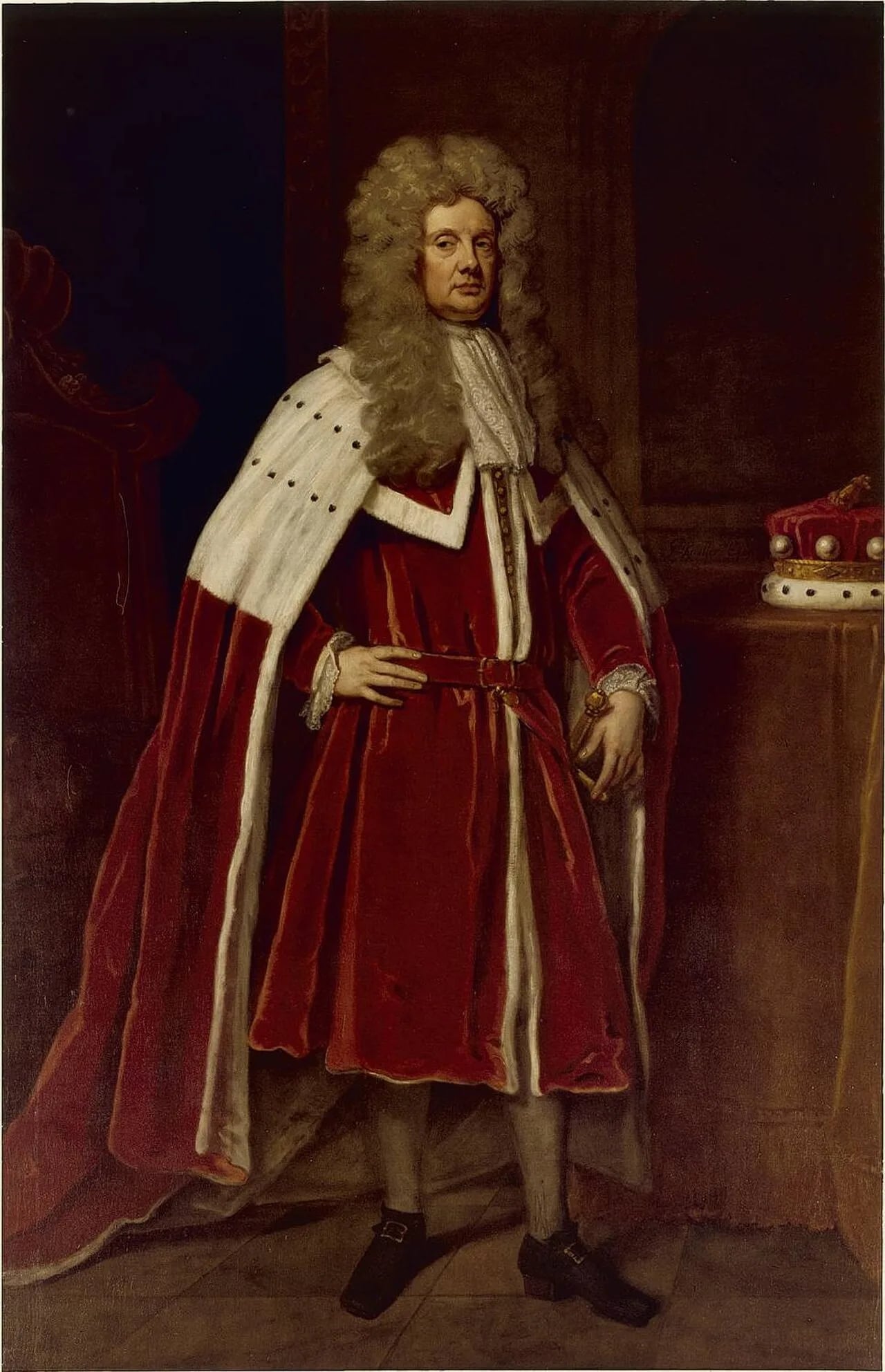 Porträt von Charles Calvert, 3. Baron Baltimore (1637–1715) – Gedenkseite
