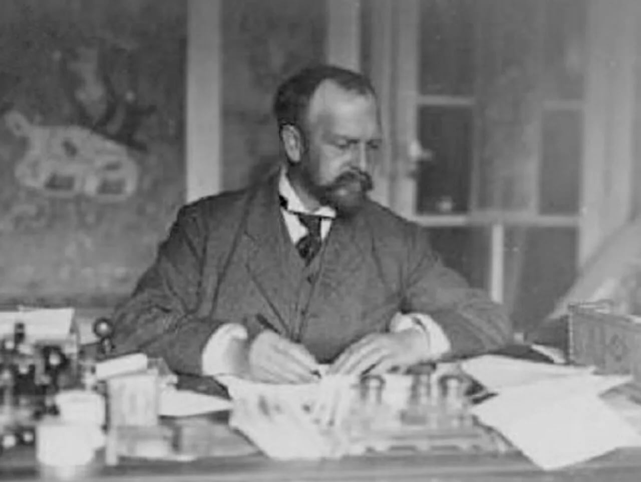 Porträt von Charles Chusseau-Flaviens (1866–1928) – Gedenkseite