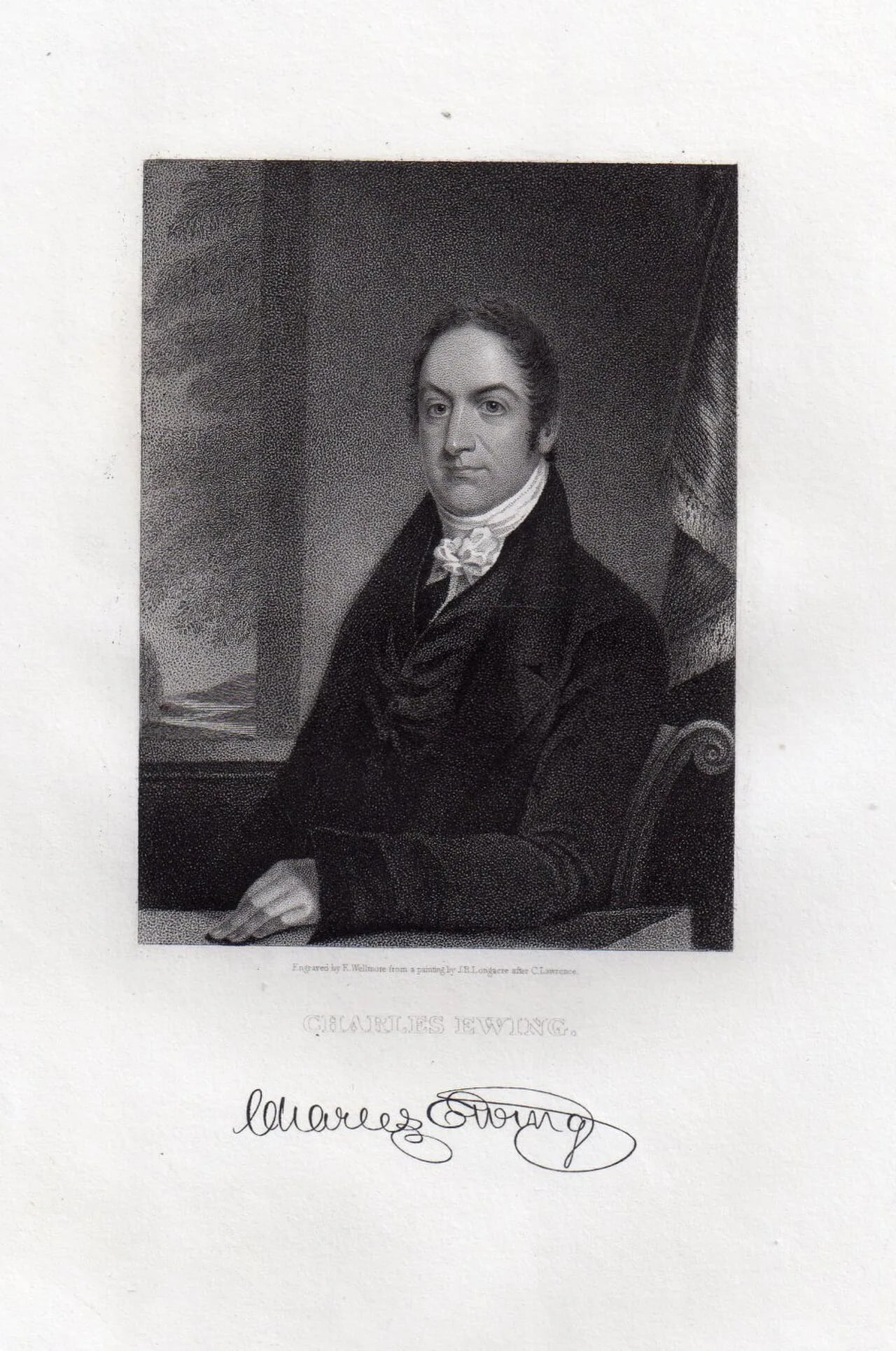 Portrait of Charles Ewing (1780–1832) – memorial page