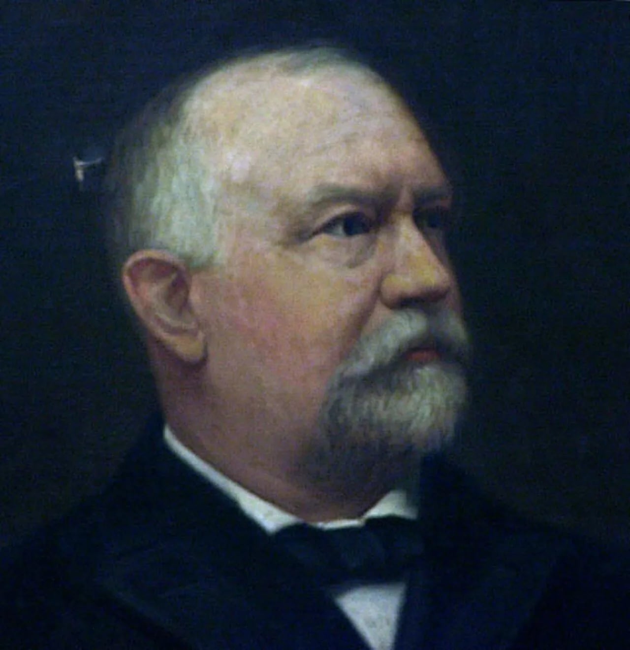 Porträt von Charles F. Bishop (1844–1913) – Gedenkseite