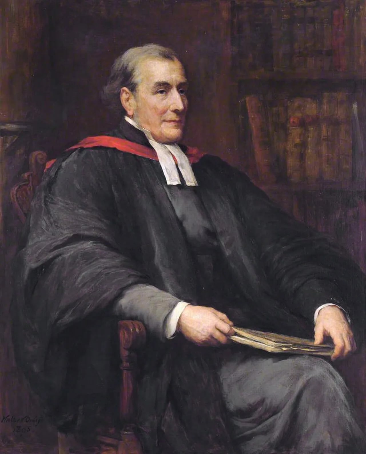 Porträt von Charles John Vaughan (1816–1897) – Gedenkseite
