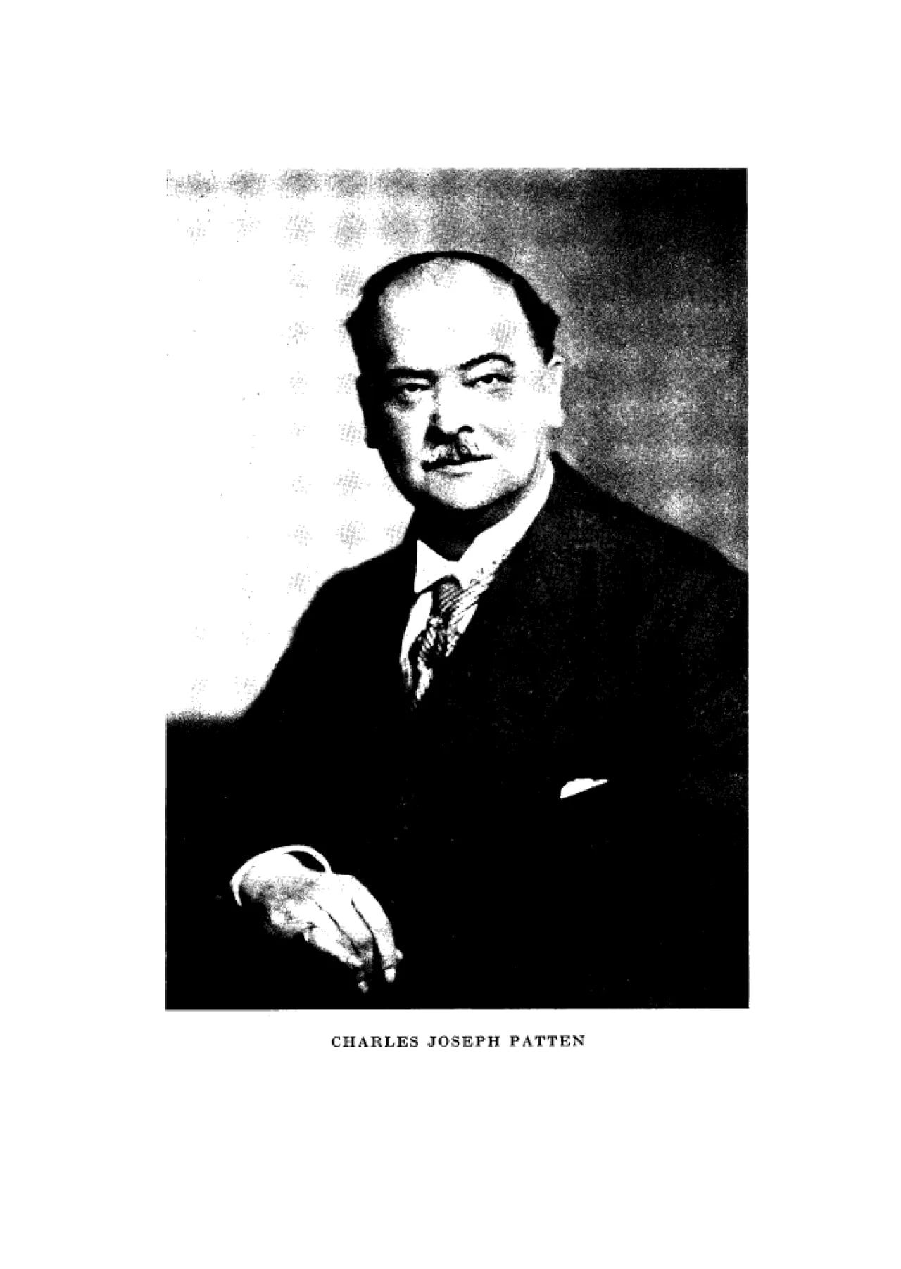 Porträt von Charles Joseph Patten (1870–1948) – Gedenkseite