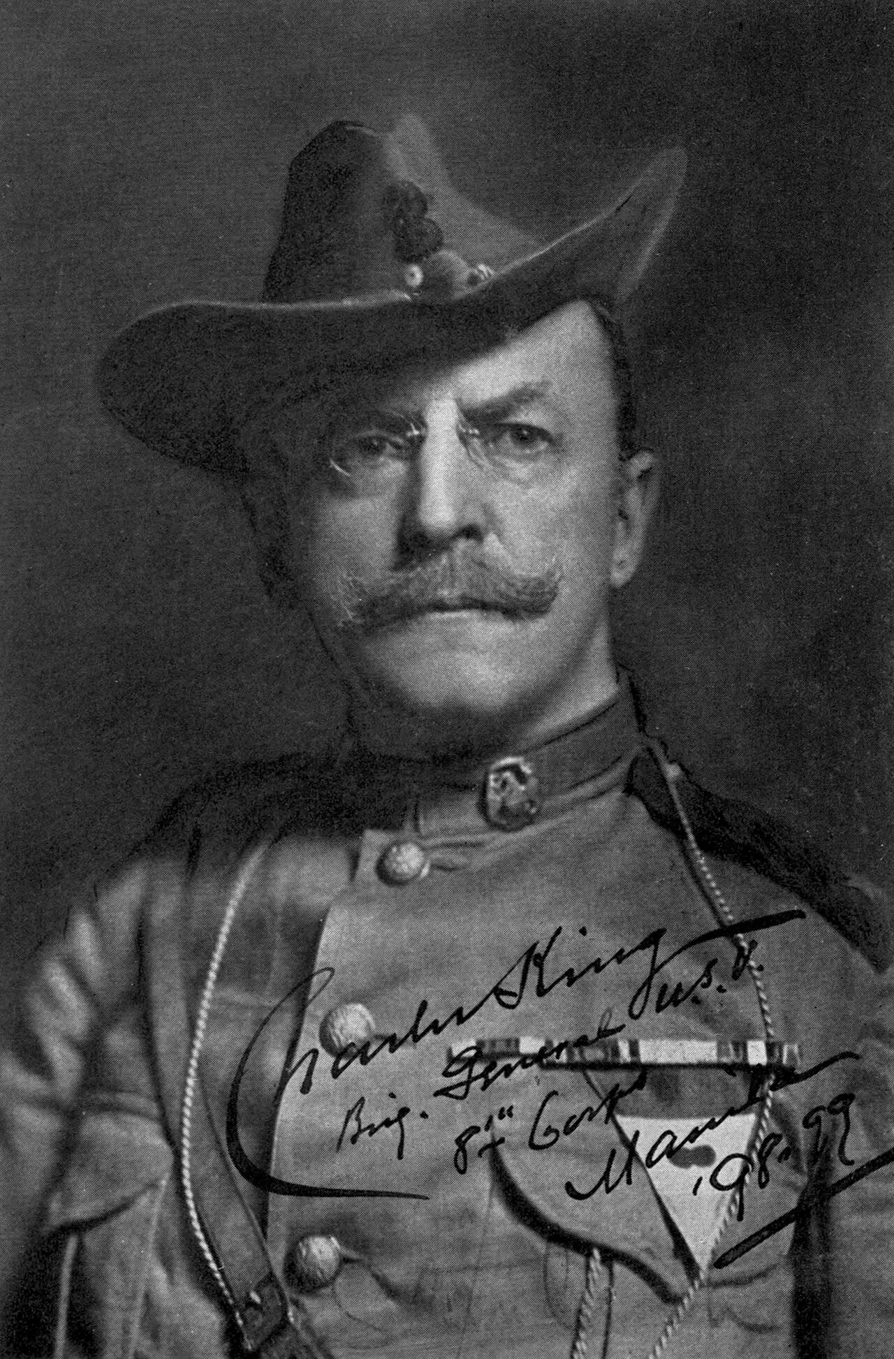 Portrait of Charles King (1844–1933) – memorial page
