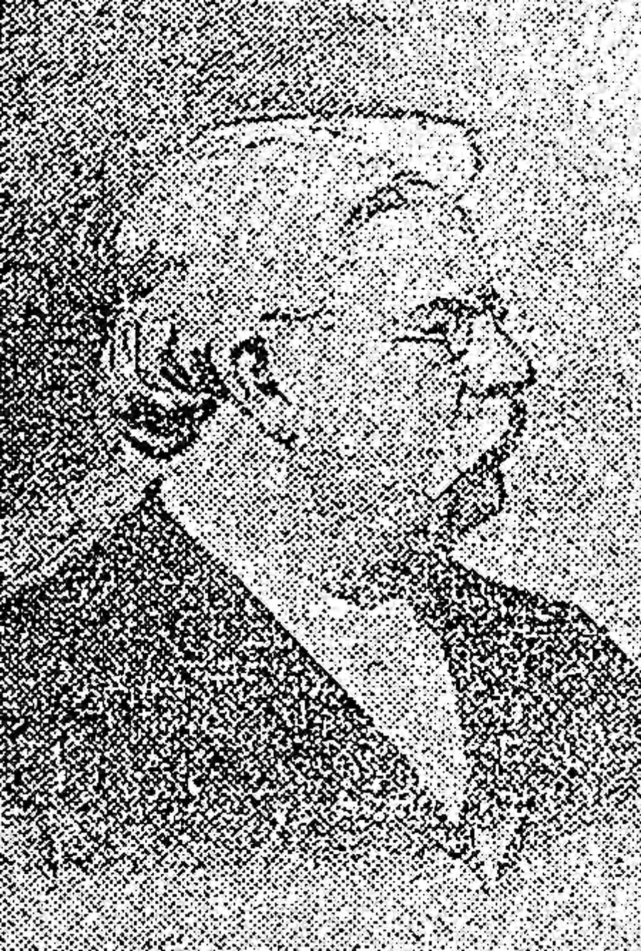 Porträt von Charles Linnaeus Benedict (1824–1901) – Gedenkseite