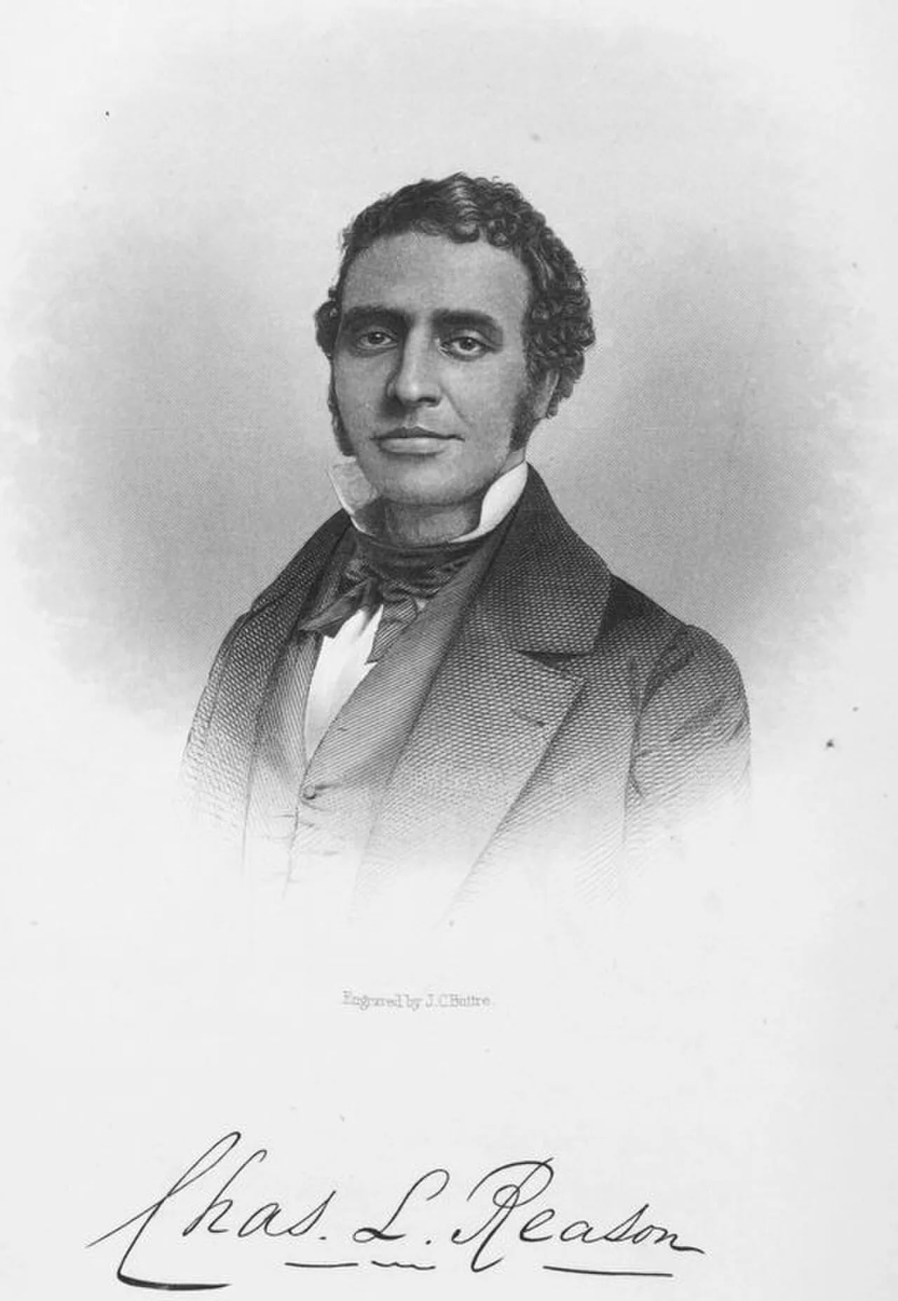 Portrait of Charles L. Reason (1818–1893) – memorial page