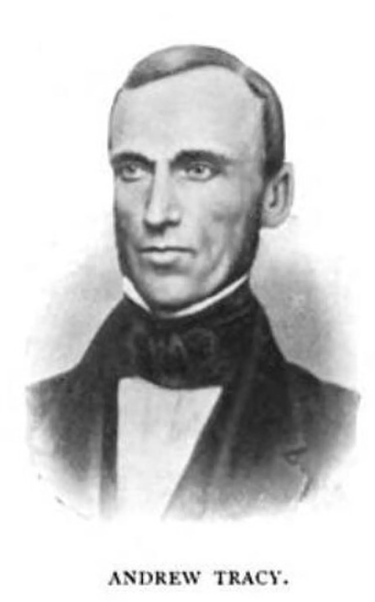 Porträt von Andrew Tracy (1797–1868) – Gedenkseite