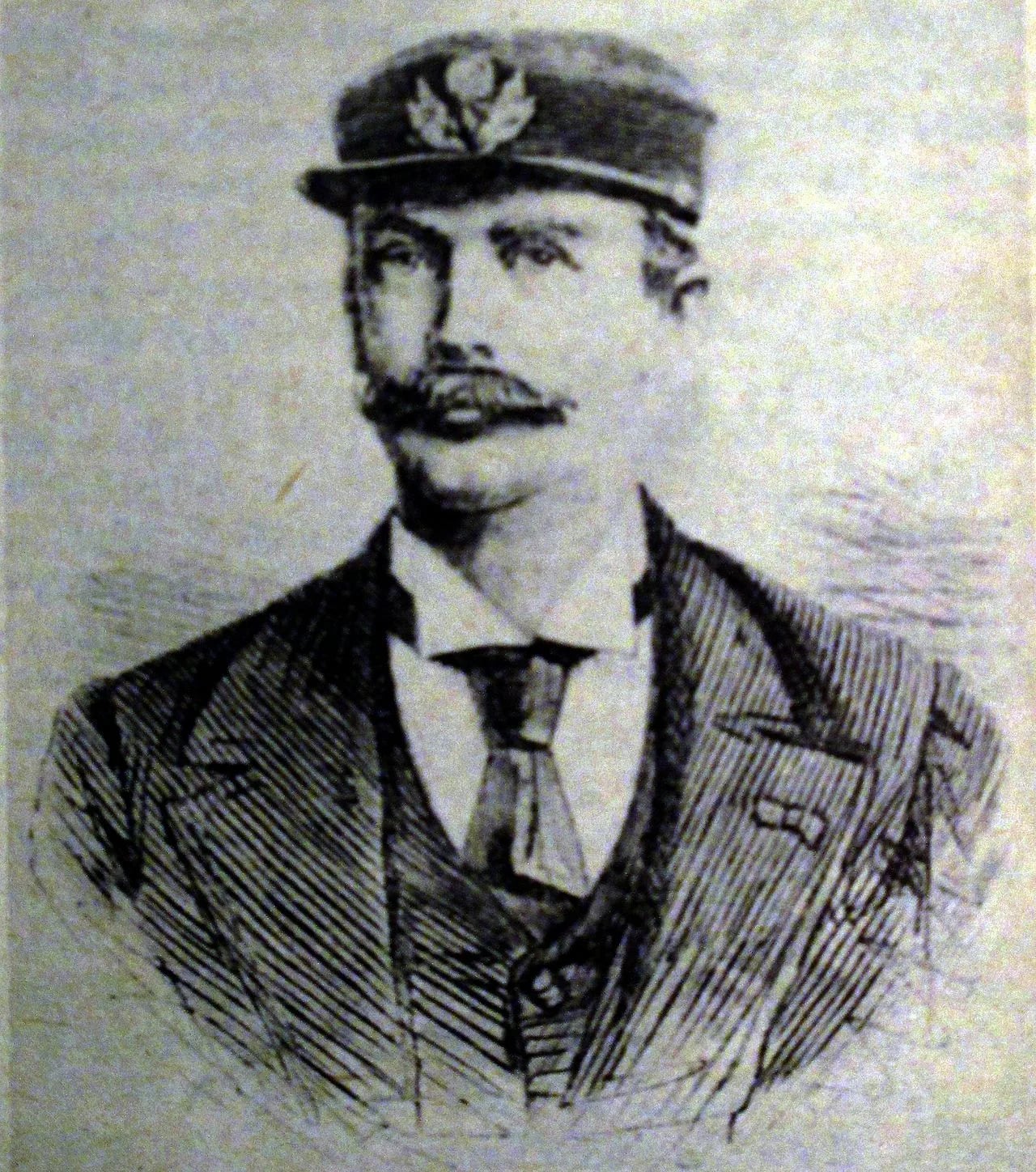 Portrait of Charles Leroux (1856–1889) – memorial page