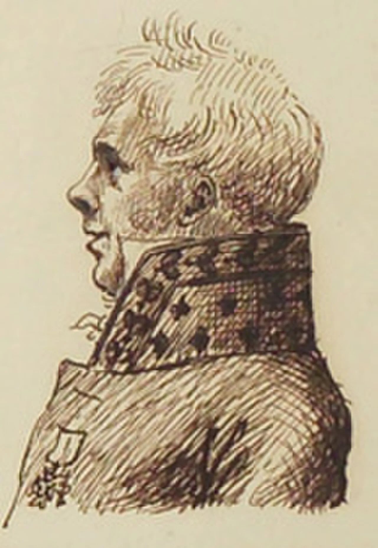 Portrait of Charles Louis Bernard de Cléron d'Haussonville (1770–1846) – memorial page