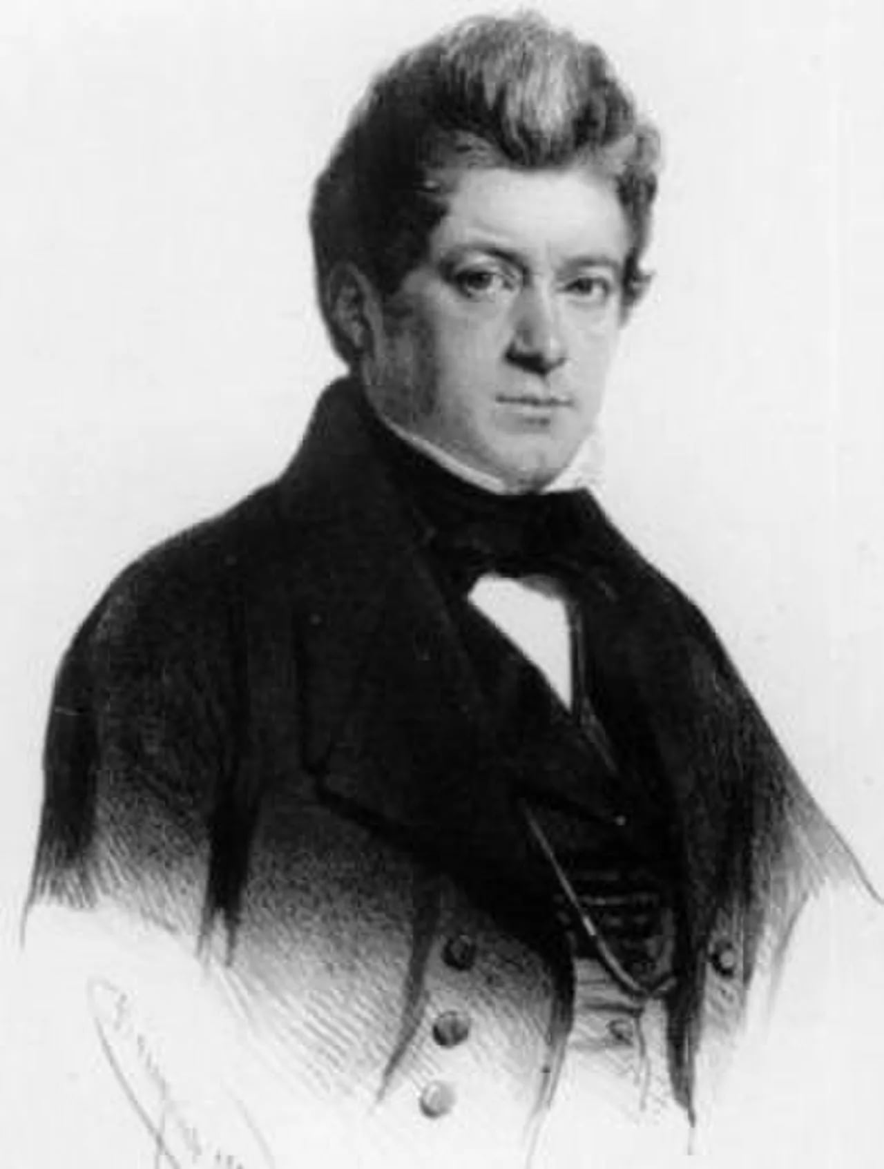 Porträt von Charles Metz (1799–1853) – Gedenkseite