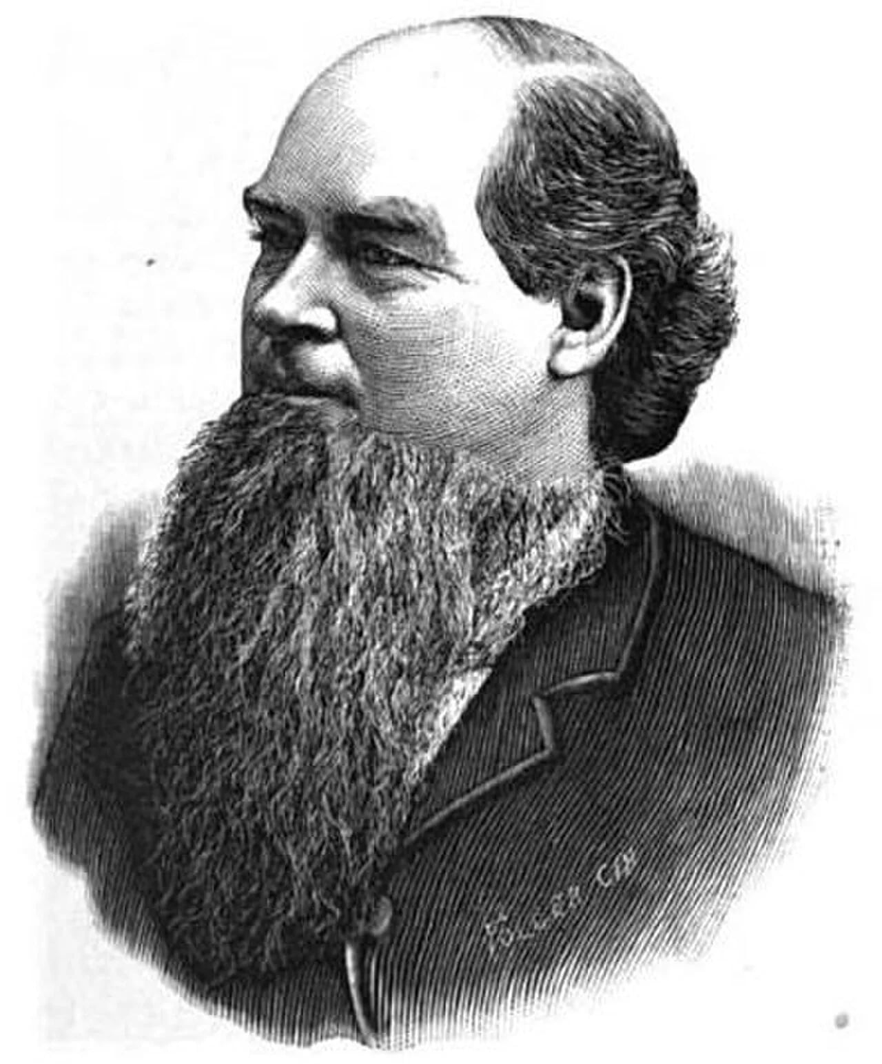 Porträt von Charles Page Thomas Moore (1831–1904) – Gedenkseite