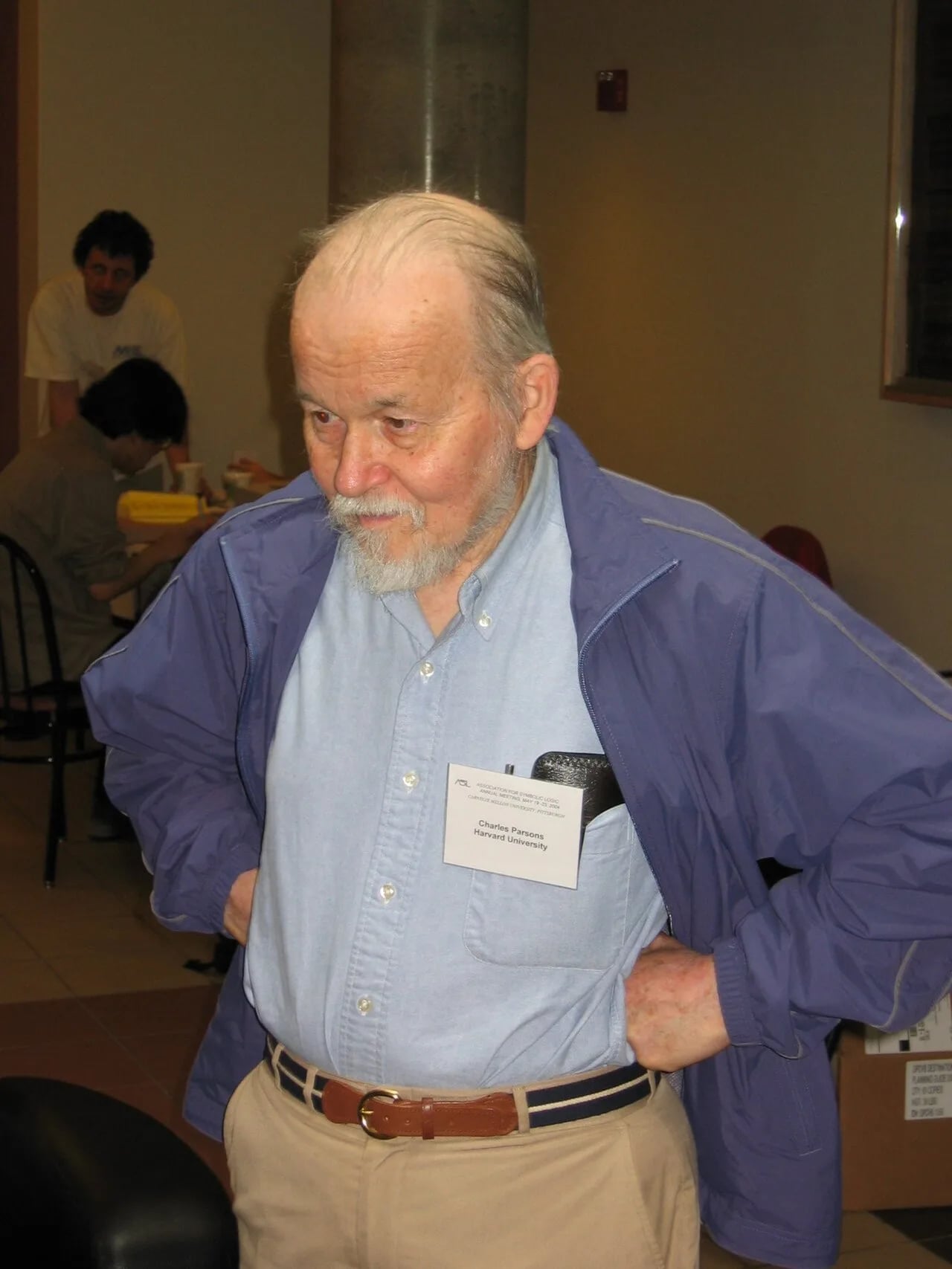 Porträt von Charles Parsons (1933–2024) – Gedenkseite