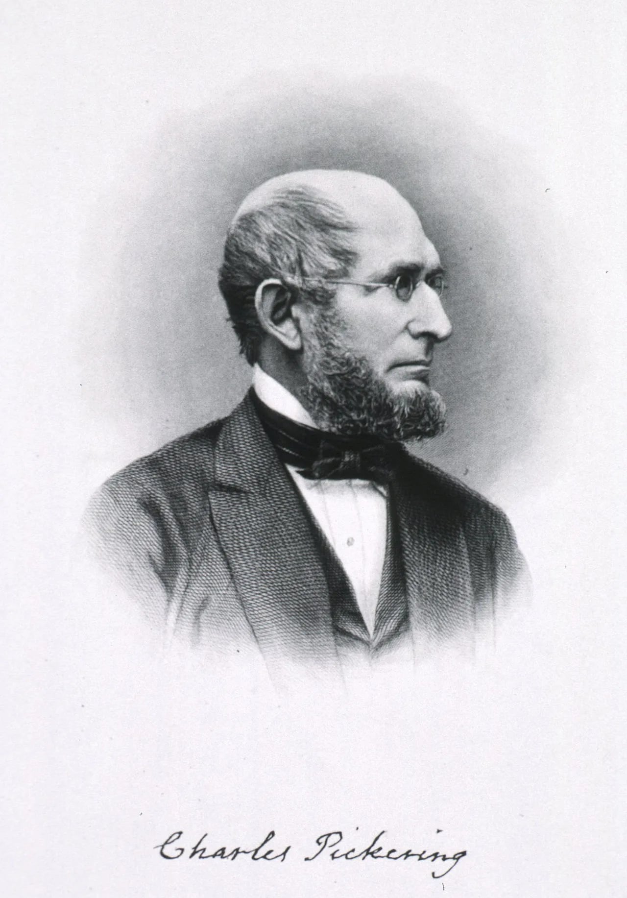 Porträt von Charles Pickering (1805–1878) – Gedenkseite