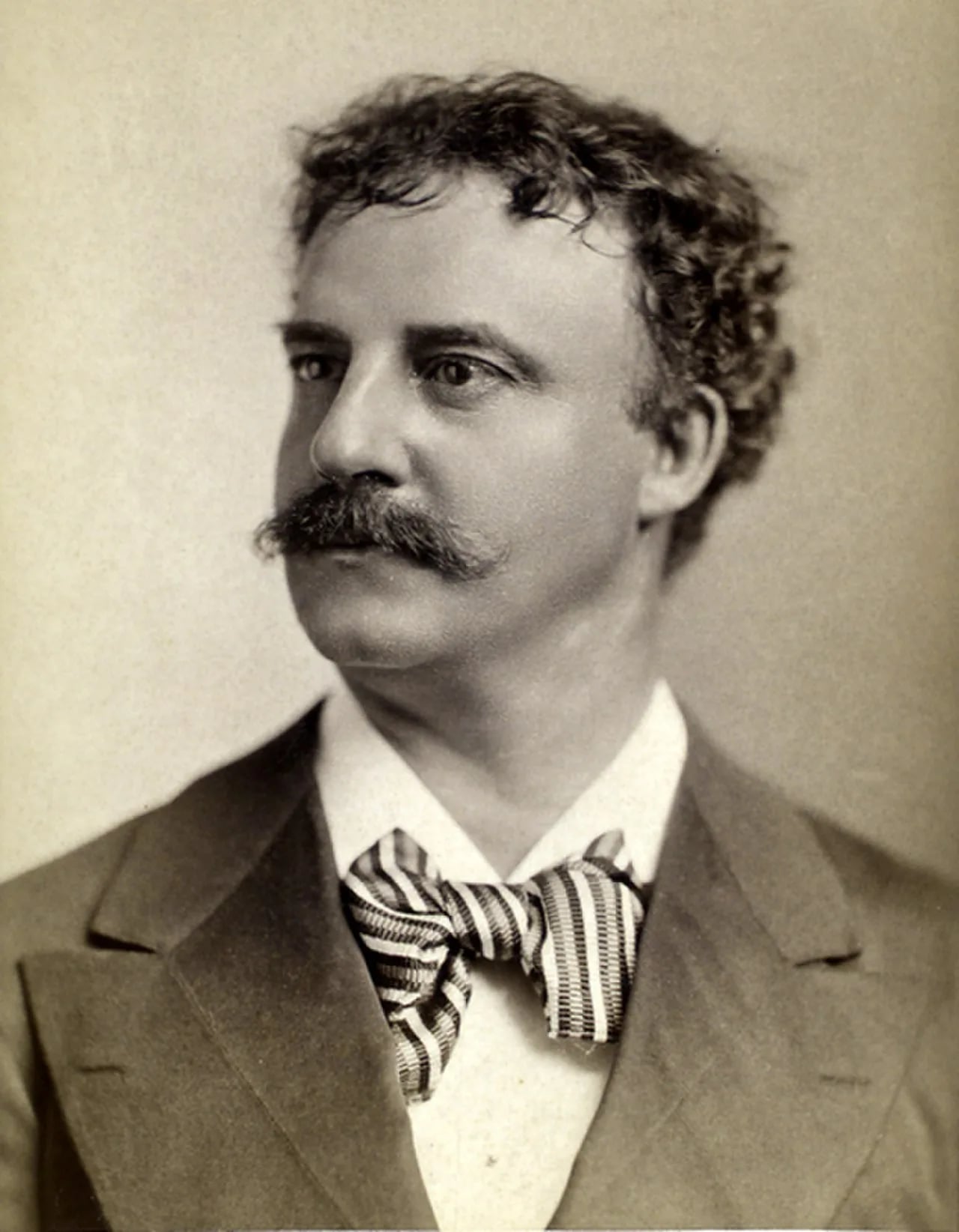 Porträt von Carl Adams (1834–1900) – Gedenkseite