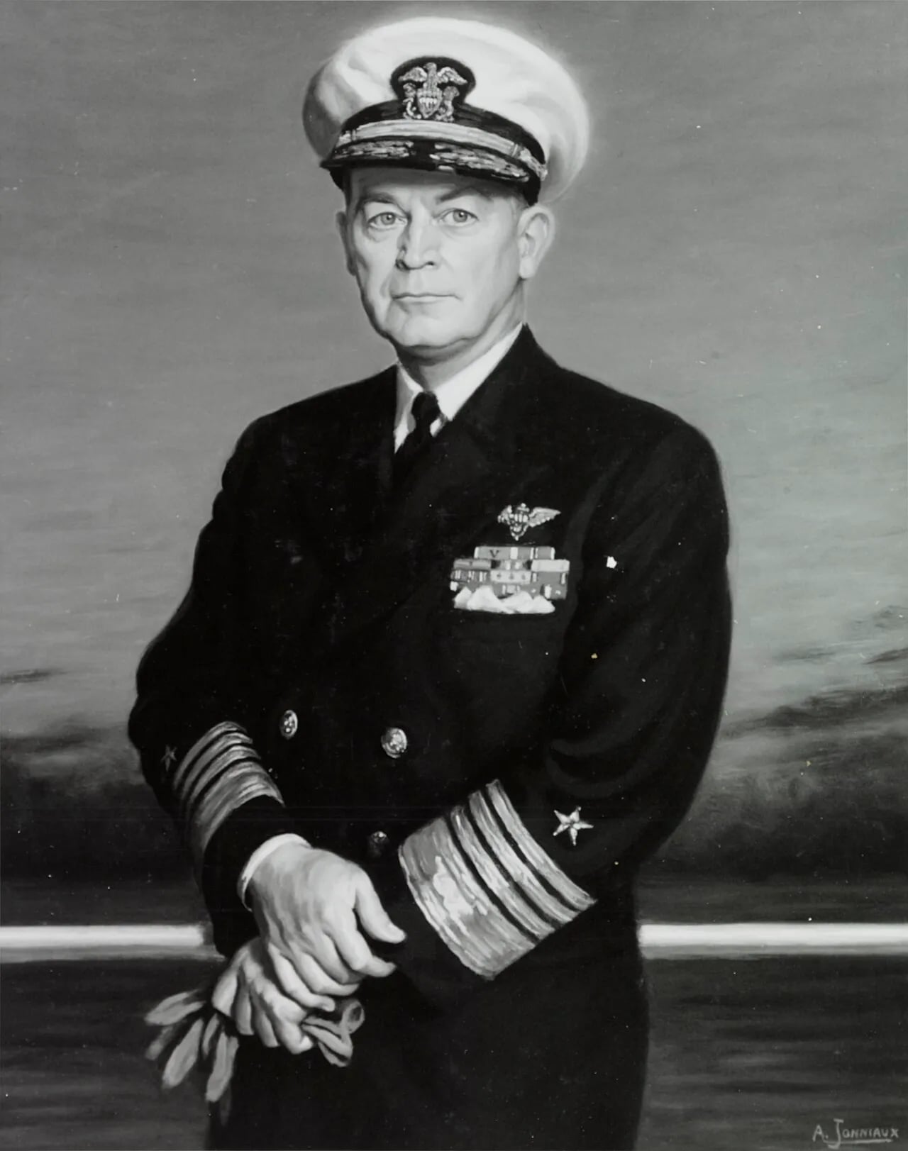 Portrait of Charles R. Brown (Admiral) (1899–1983) – memorial page