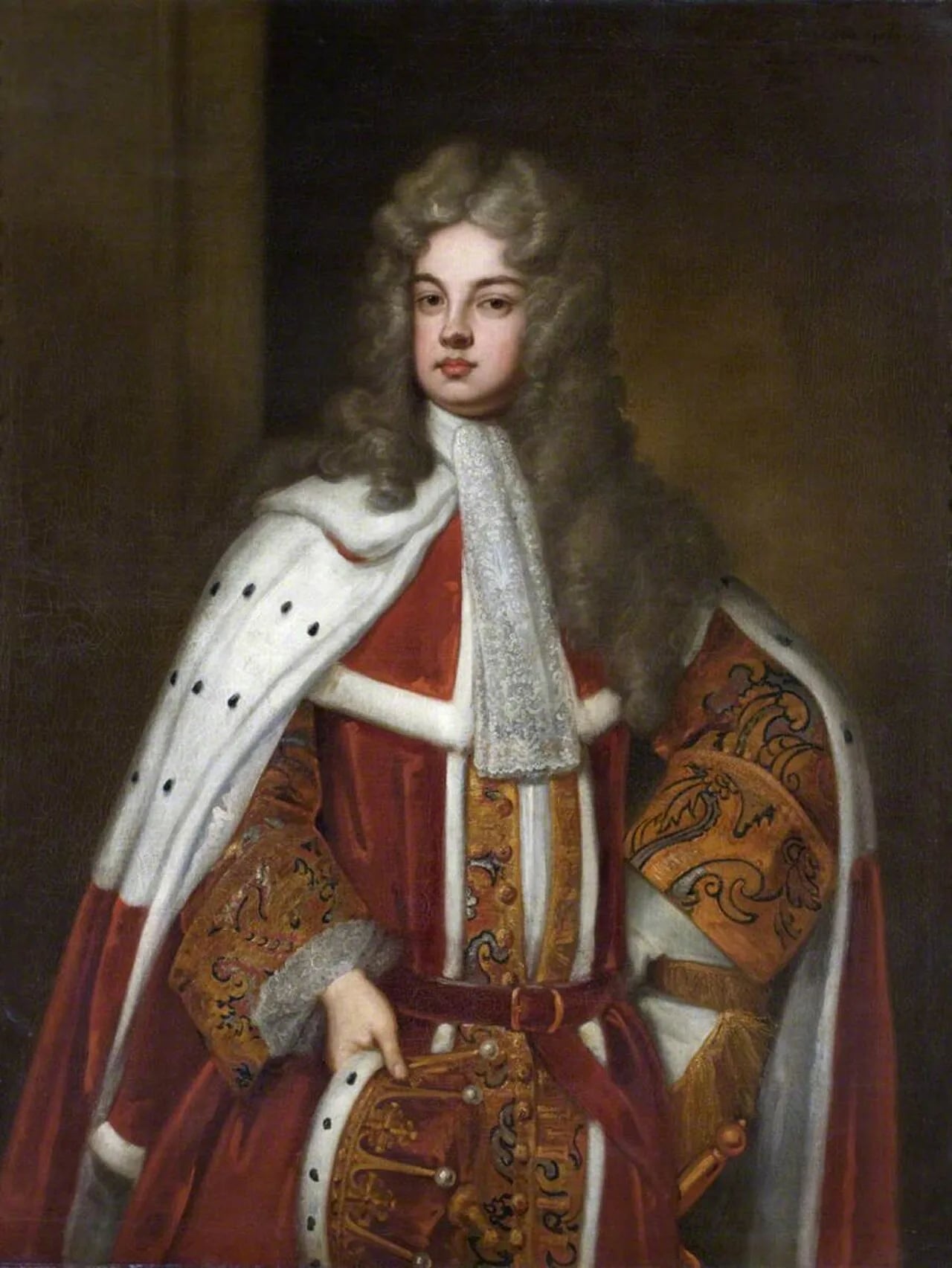 Porträt von Charles Robartes, 2nd Earl of Radnor (1660–1723) – Gedenkseite