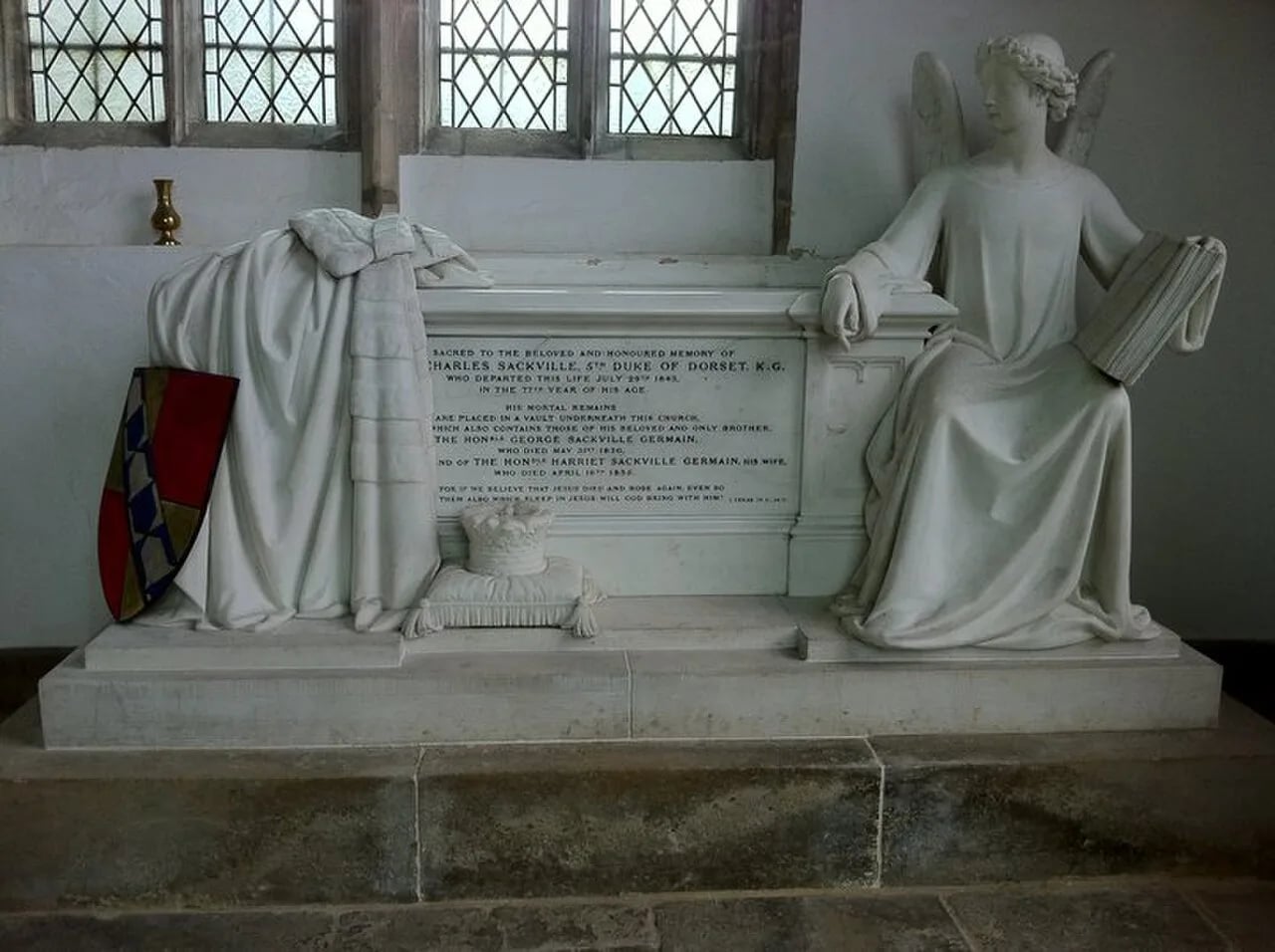 Portrait of Charles Sackville-Germain, 5th Duke of Dorset (1767–1843) – memorial page