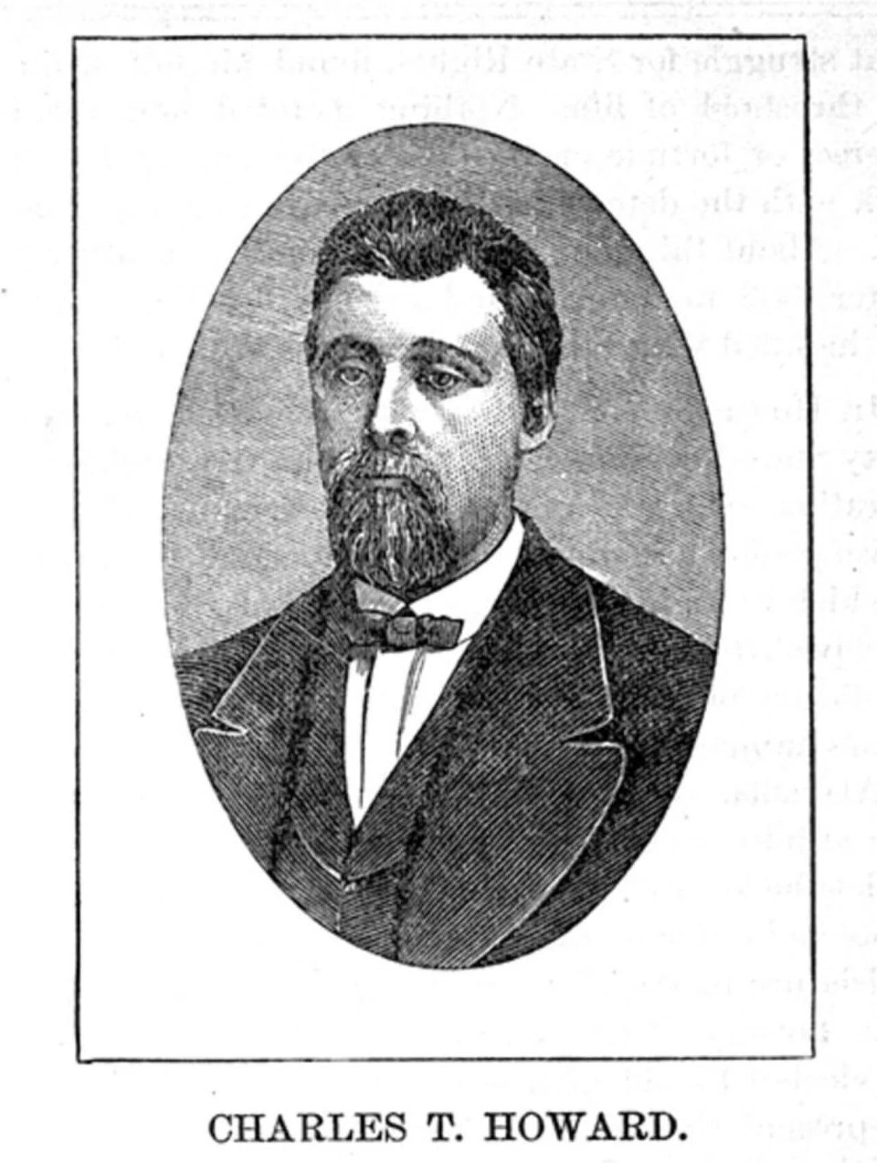 Porträt von Charles Turner Howard (1832–1885) – Gedenkseite