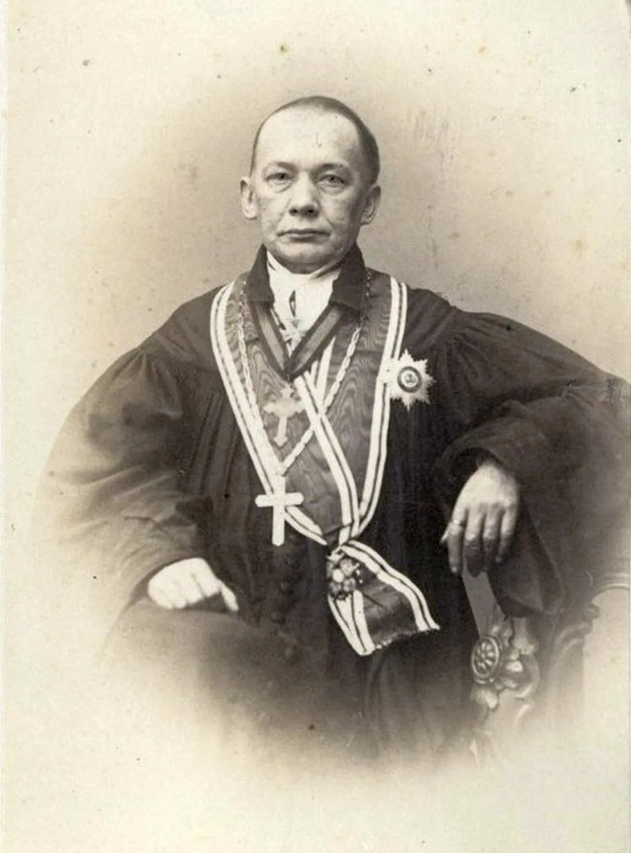 Porträt von Julius Wilhelm Theophil von Richter (1808–1892) – Gedenkseite