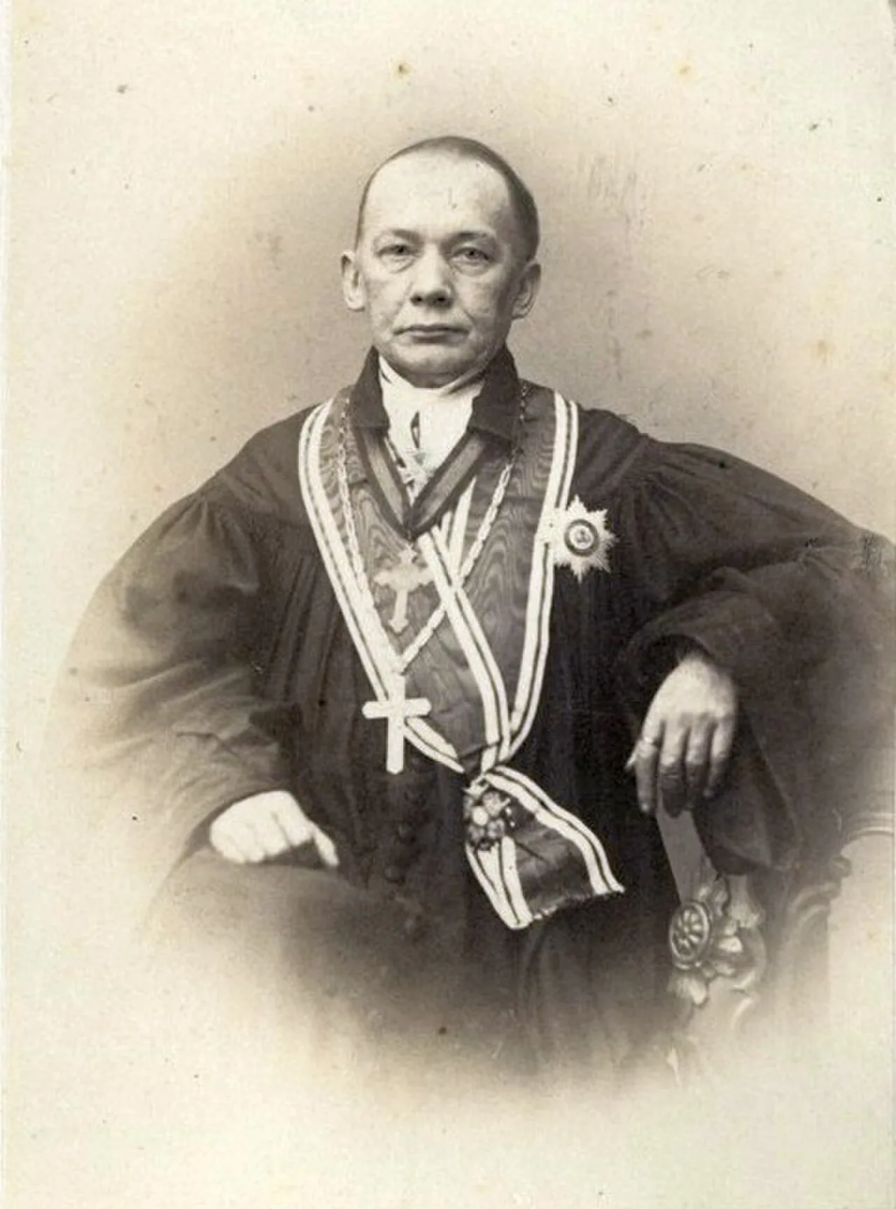 Porträt von Julius Wilhelm Theophil von Richter (1808–1892) – Gedenkseite