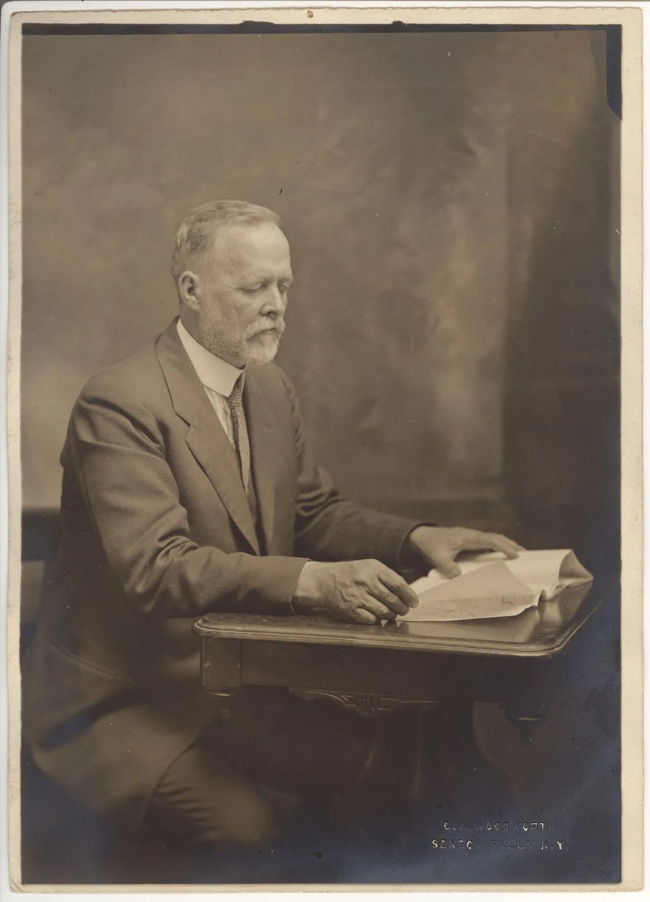 Portrait of Charles W. Woodworth (1865–1940) – memorial page