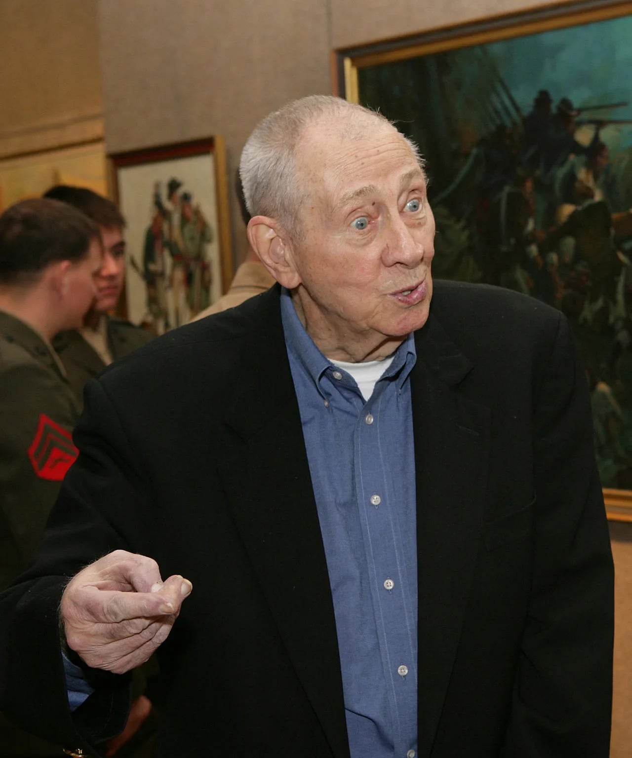 Porträt von Charles Waterhouse (1924–2013) – Gedenkseite