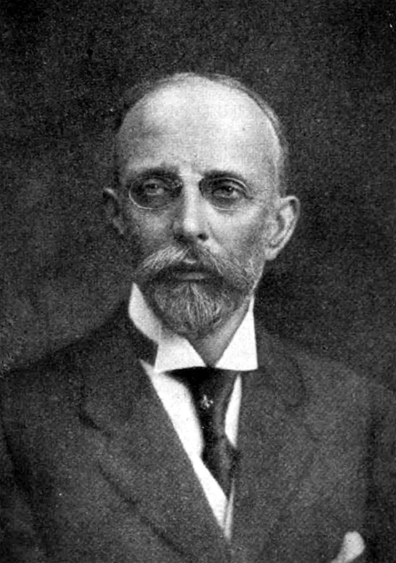Porträt von Charles William Henry Kirchhoff (1853–1916) – Gedenkseite
