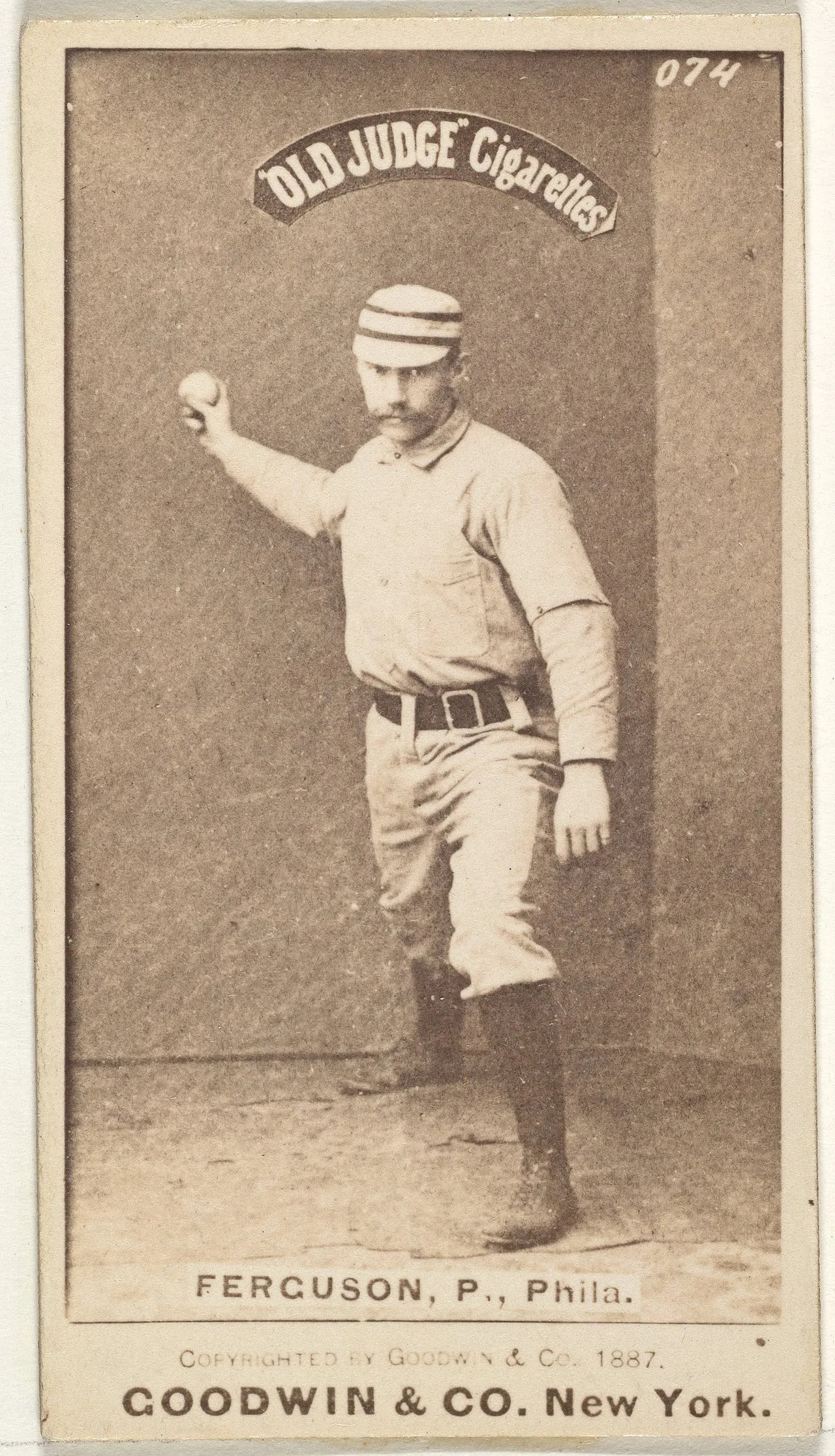 Portrait of Charlie Ferguson (1863–1888) – memorial page