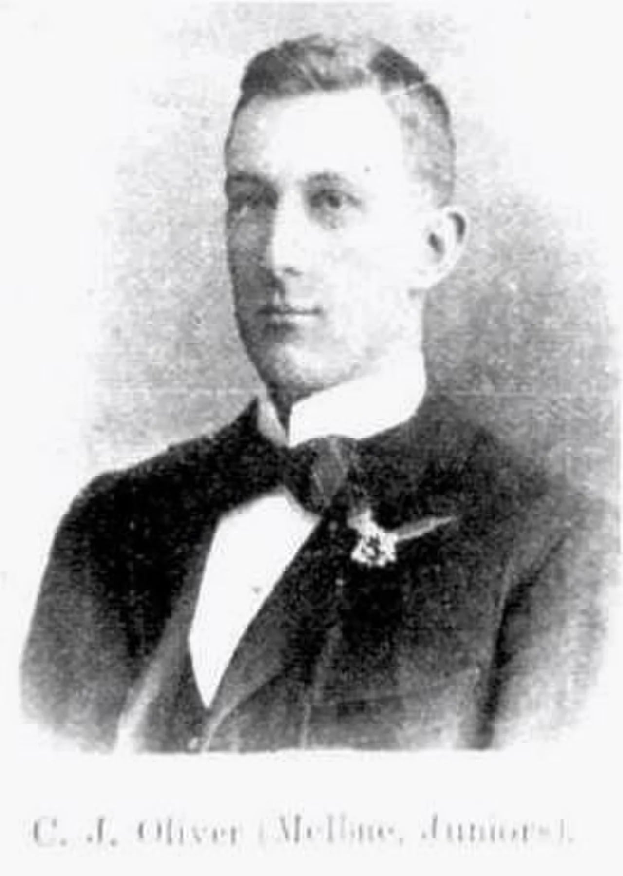 Porträt von Charlie Oliver (1874–1917) – Gedenkseite